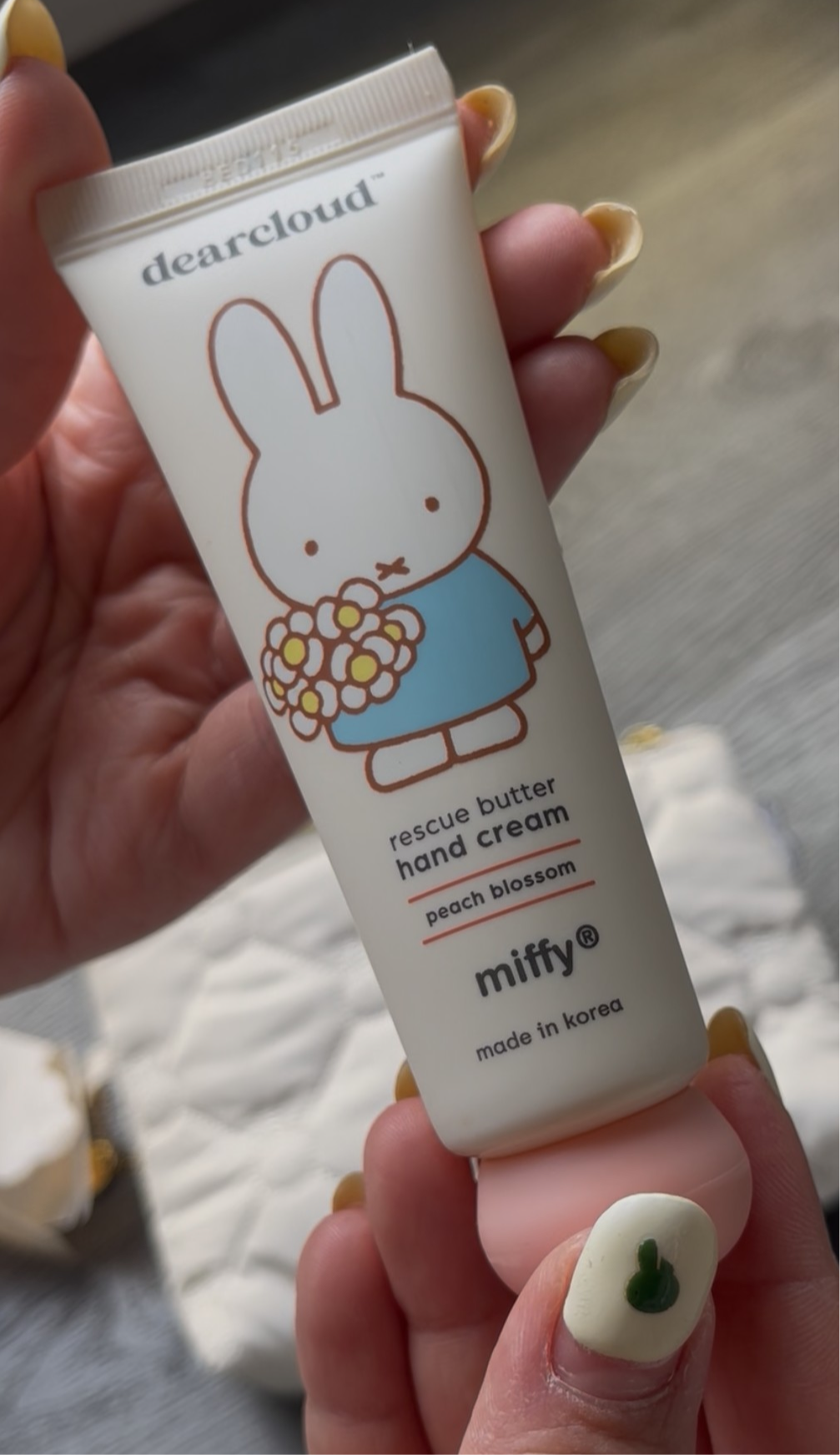 Miffy Hand Cream, Peach Blossom