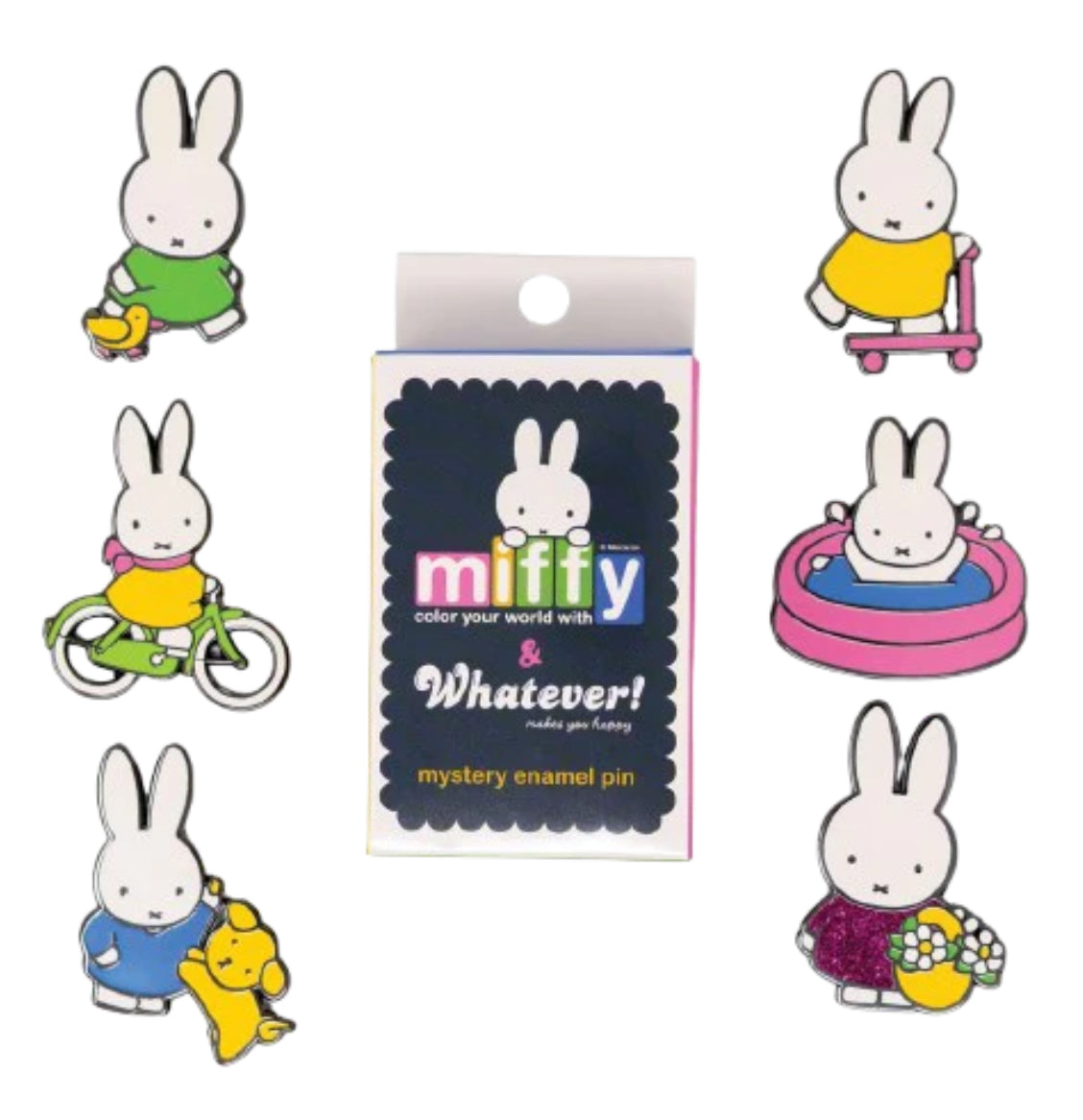 Miffy Summer Time Fun Blind Box Enamel Pins