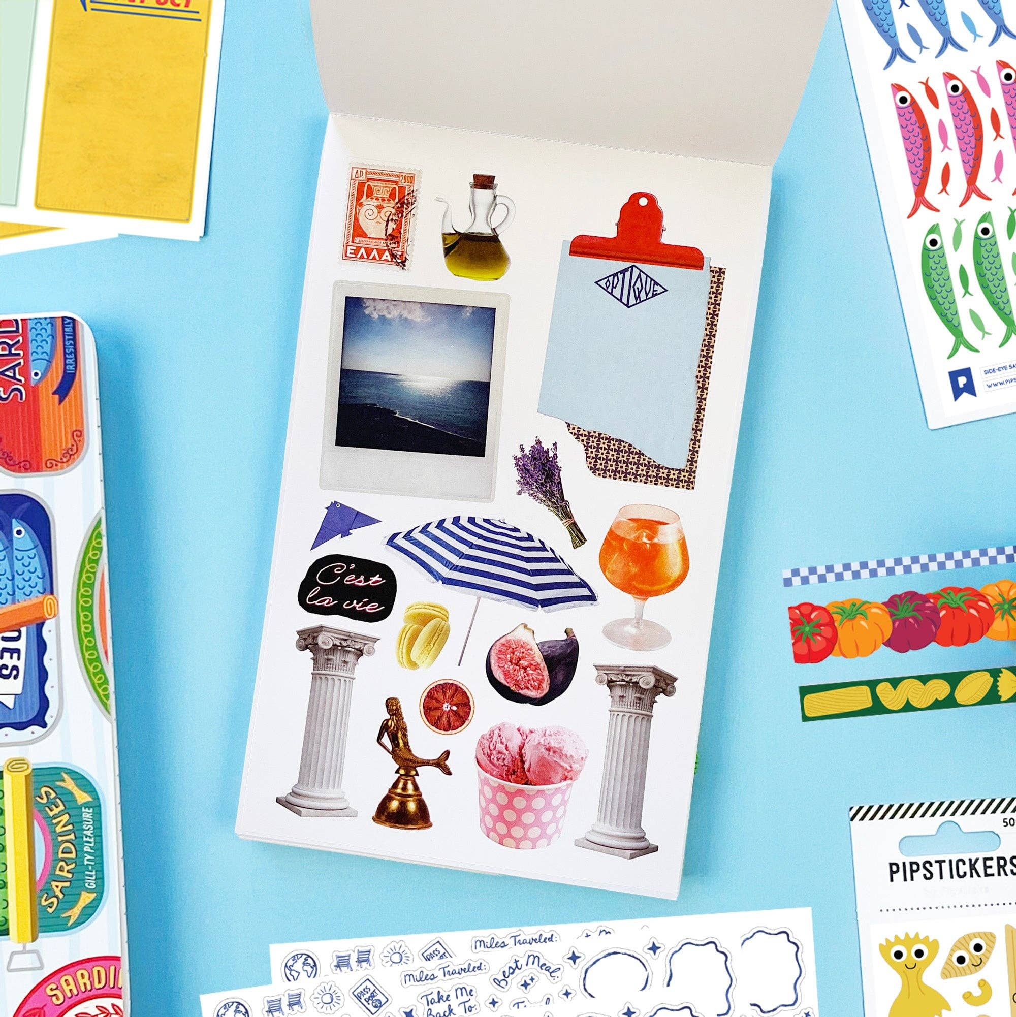 La Dolce Vita Junk Journal Sticker Book