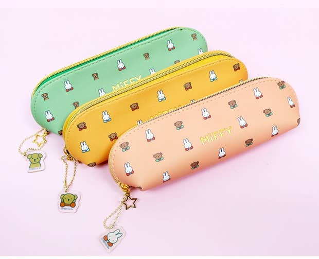 Miffy Pattern Pencil Pouch