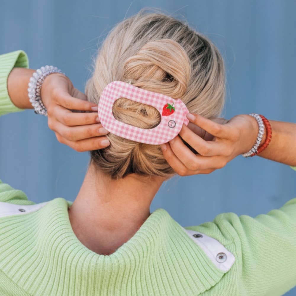 Handpicked, Large, Flat Round Hair Clip