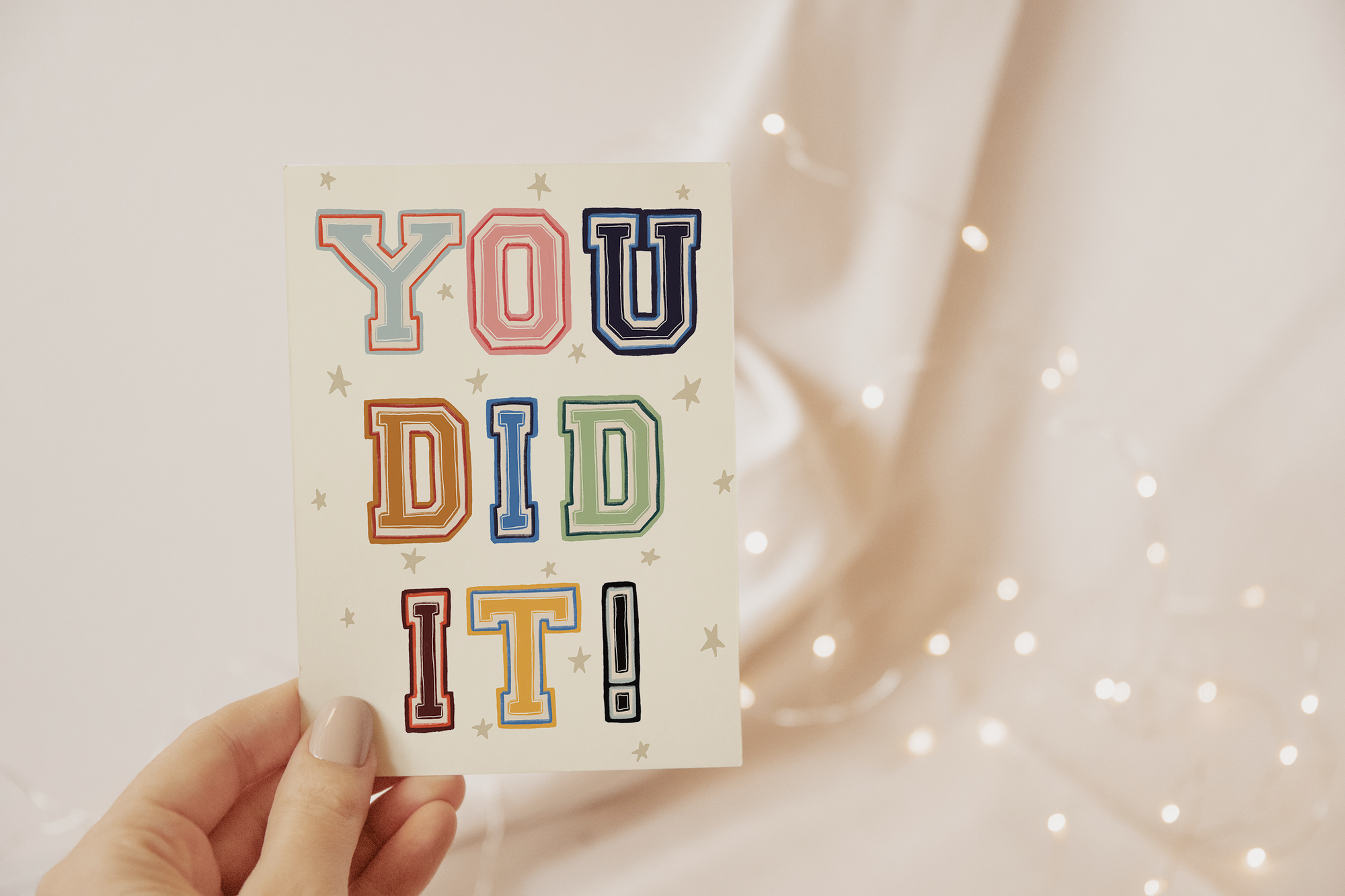 You Did It  Graduation Card