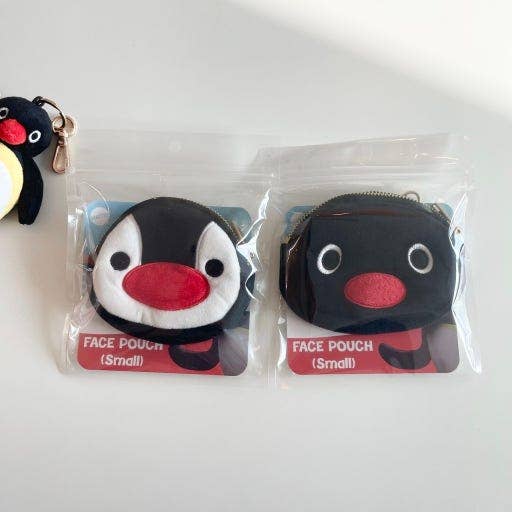 Pingu Mini Plush Pouch Keychain