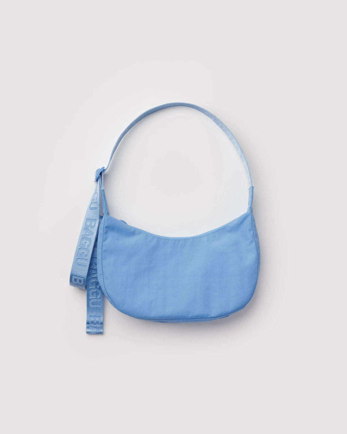 Small Nylon Crescent Bag, Piscine