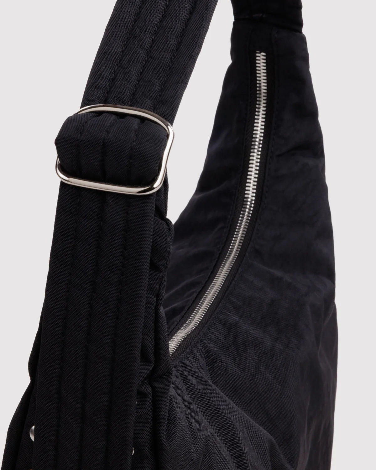 Nylon Shoulder Bag, Studs