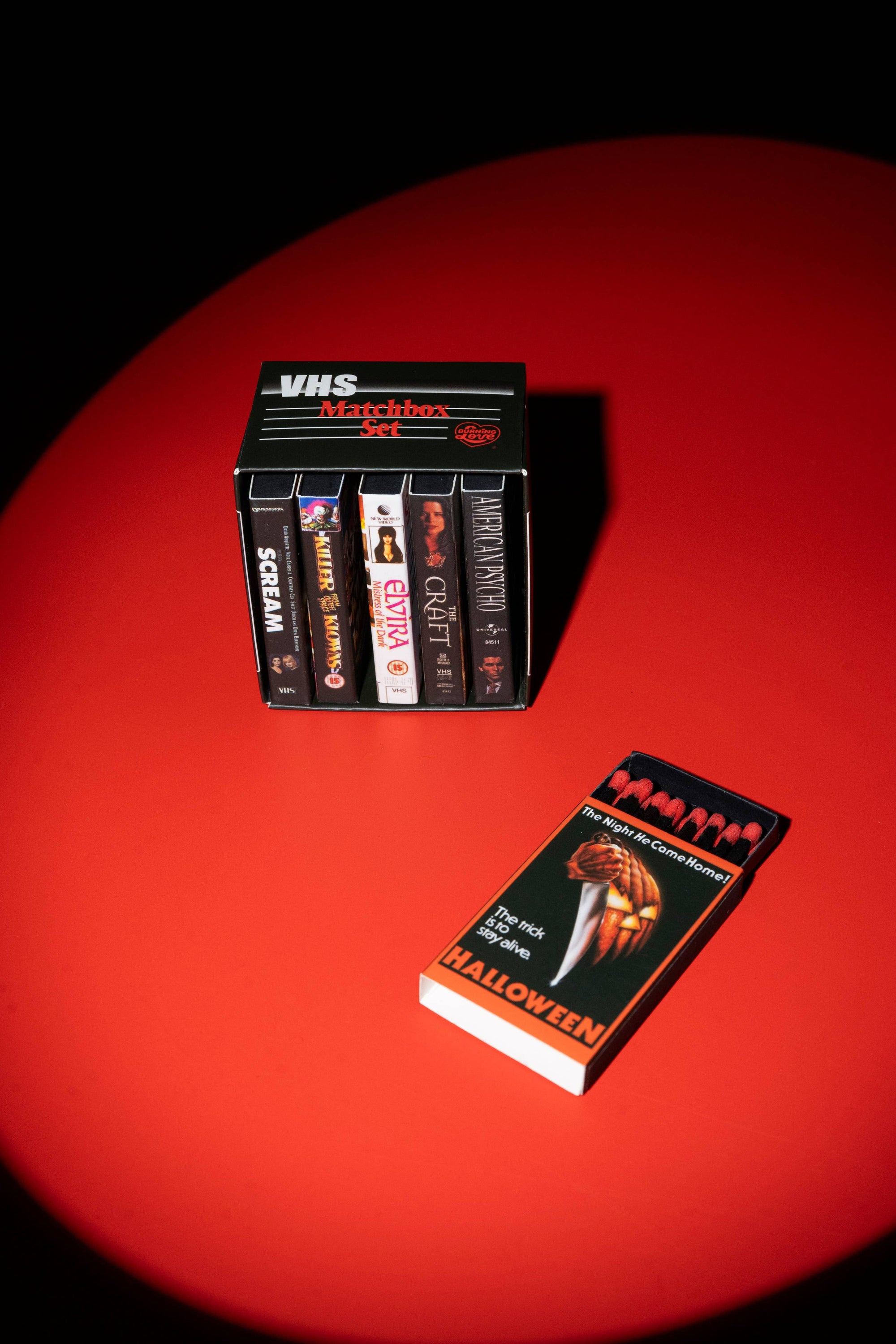VHS Match Box Set, Horror