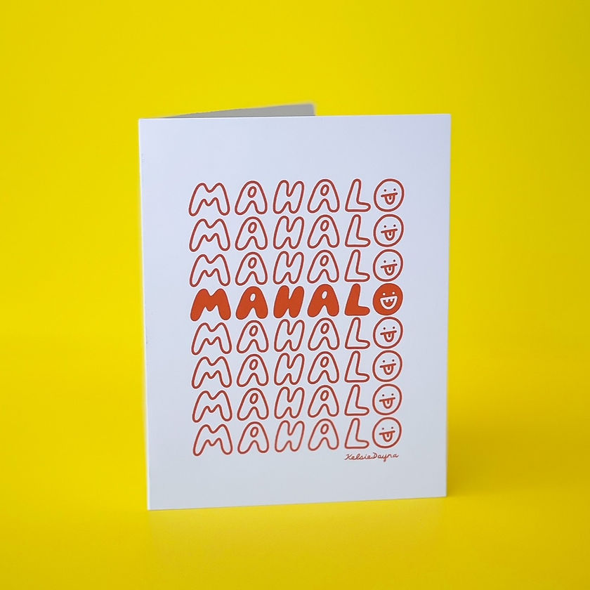 Mahalo Card