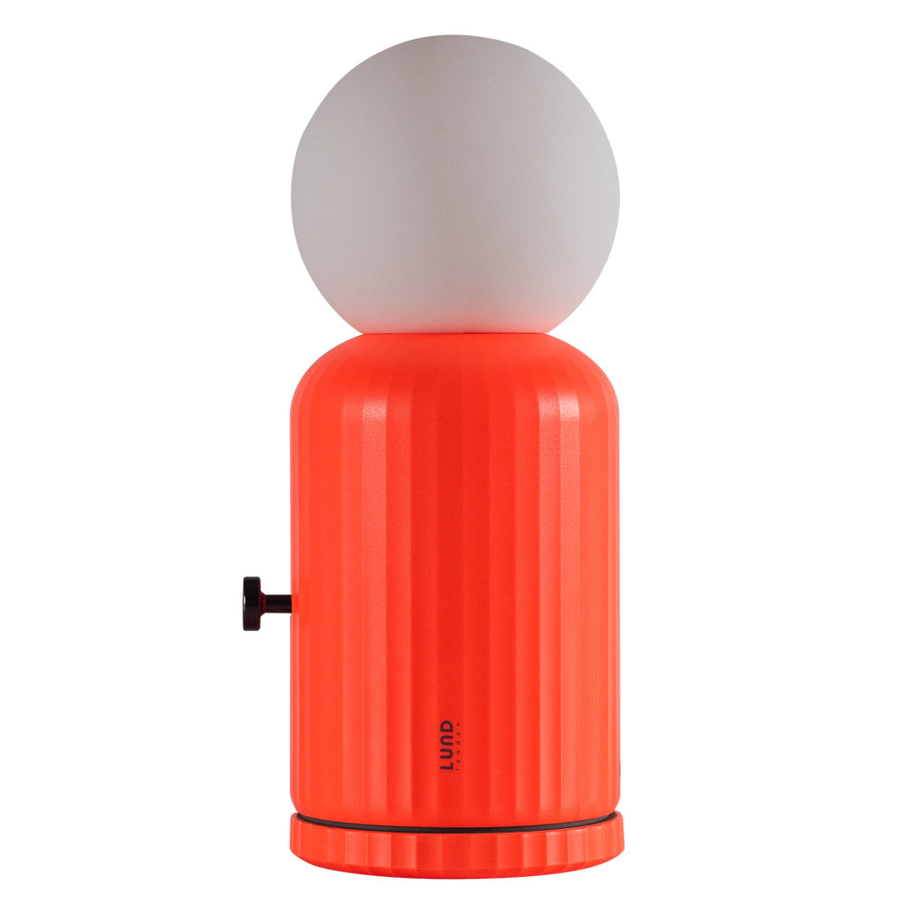 Skittle Wireless Lamp & Charger, Coral