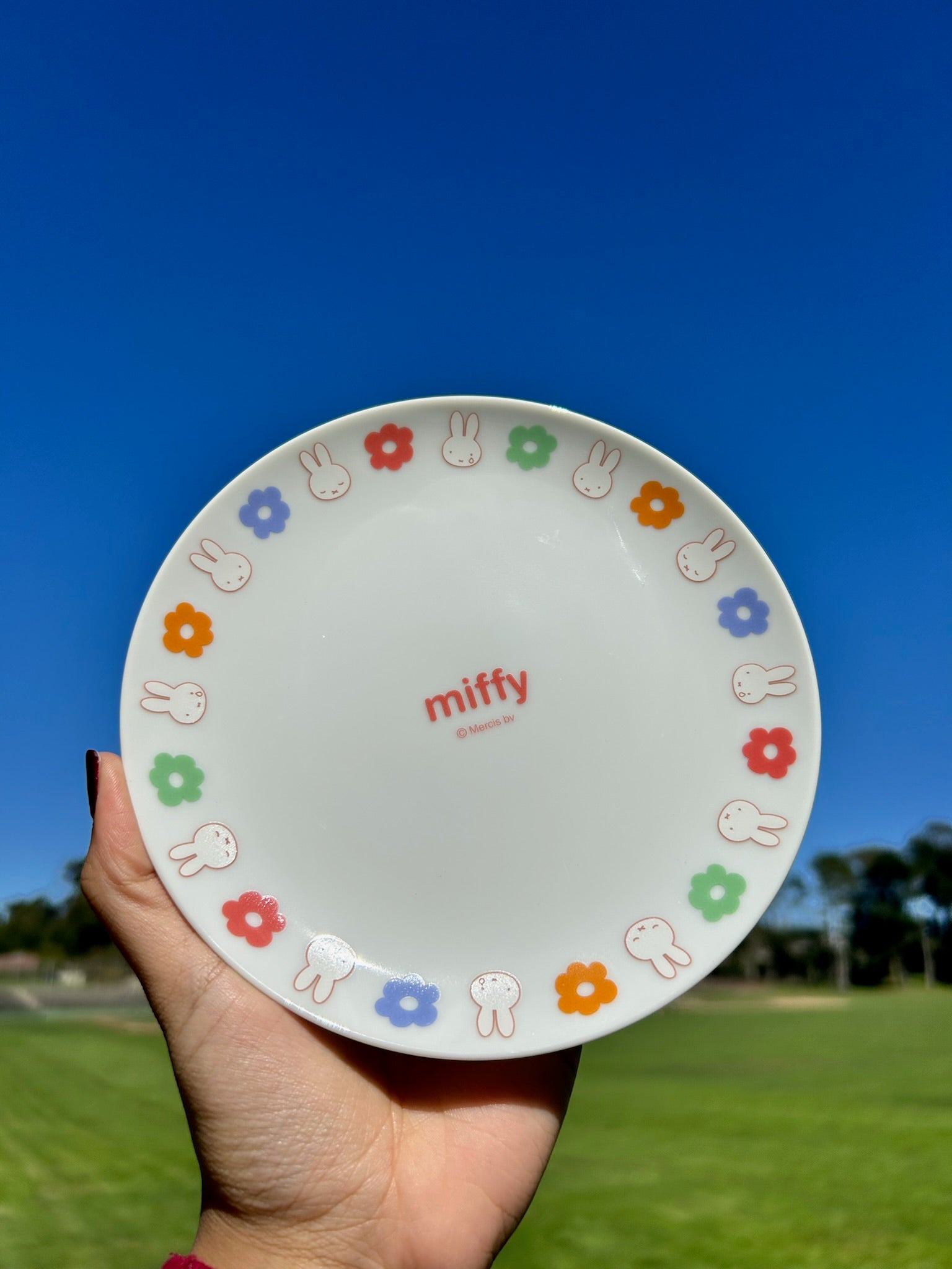 Miffy Pop Flower Plate