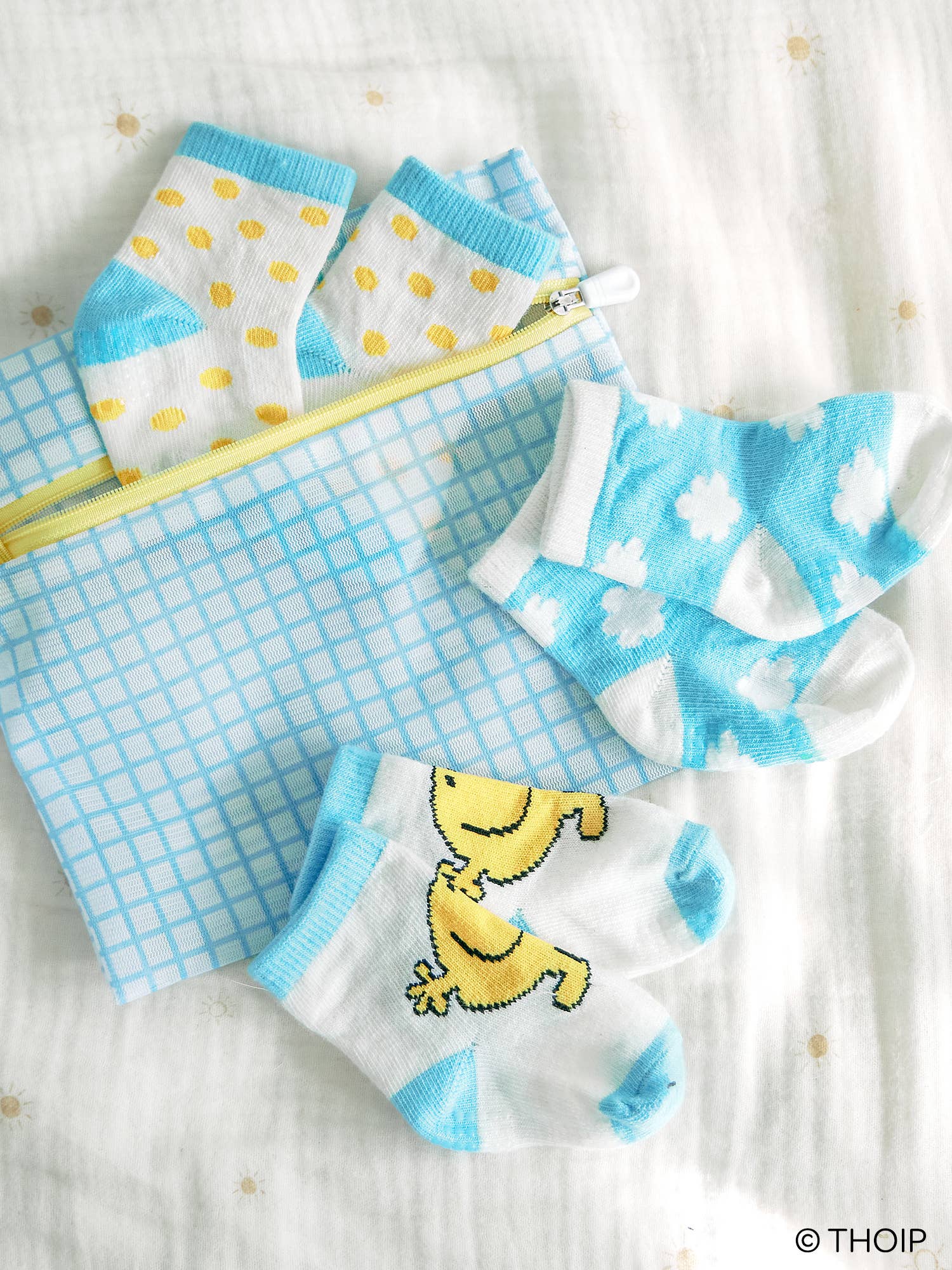 Mr. Happy Baby Socks, Set of 3