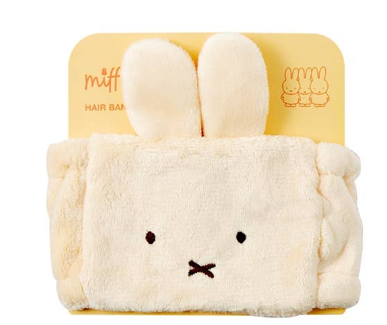 Miffy Spa Headband, Beige