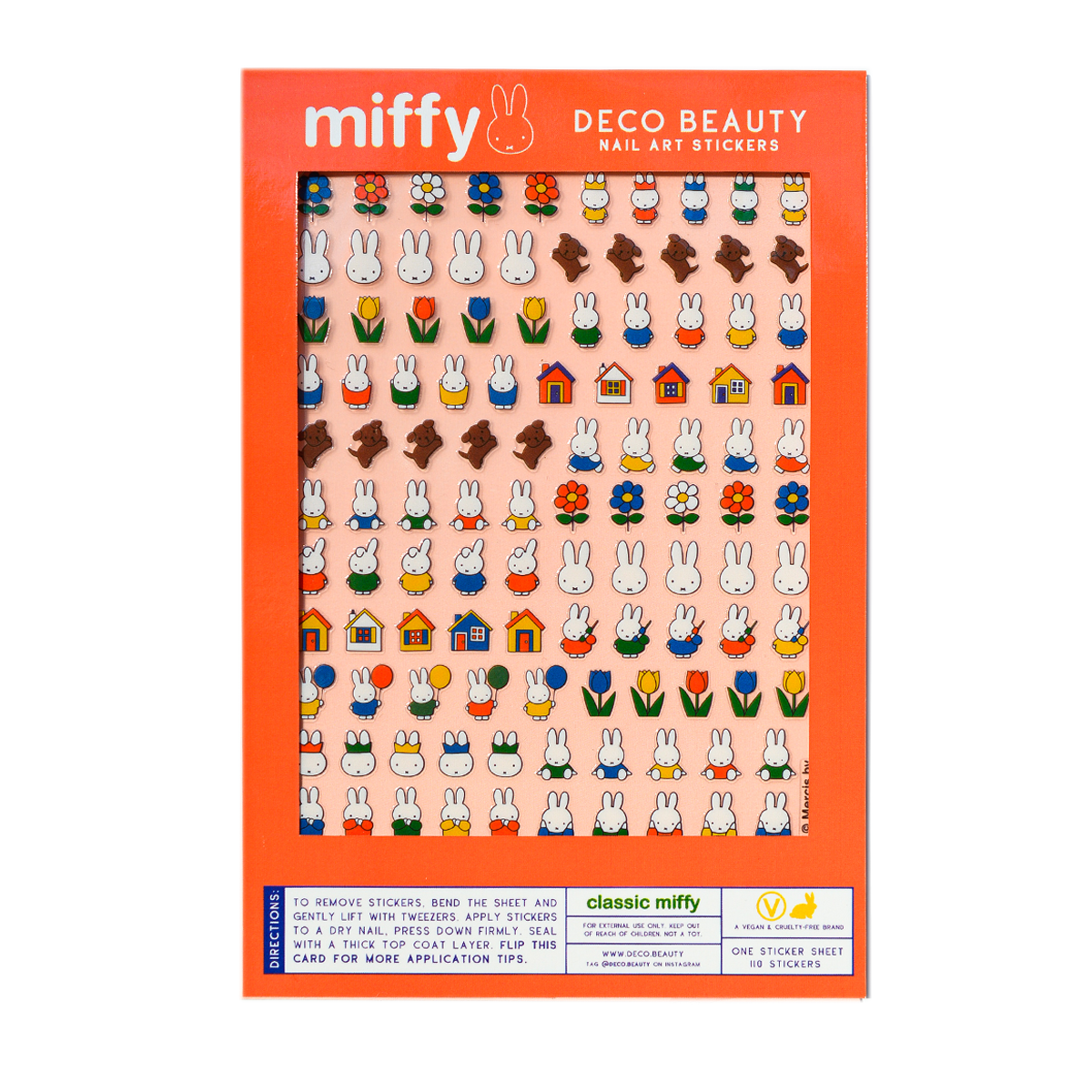 Nail Art Stickers, Classic Miffy