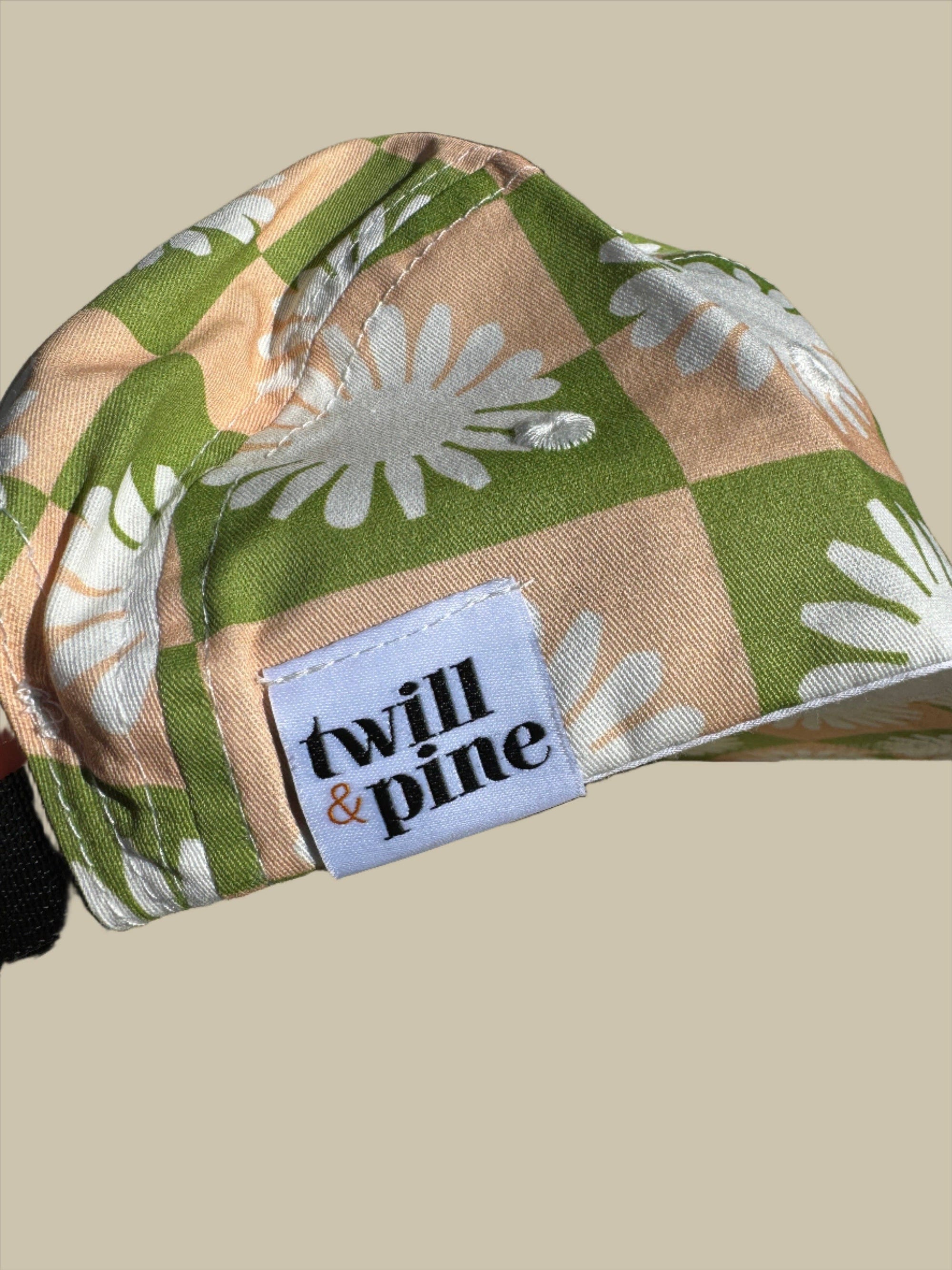 Five-Panel Hat, The Floral Check