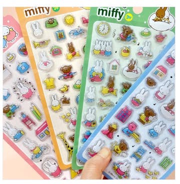 Miffy 3D Crystal Deco Stickers
