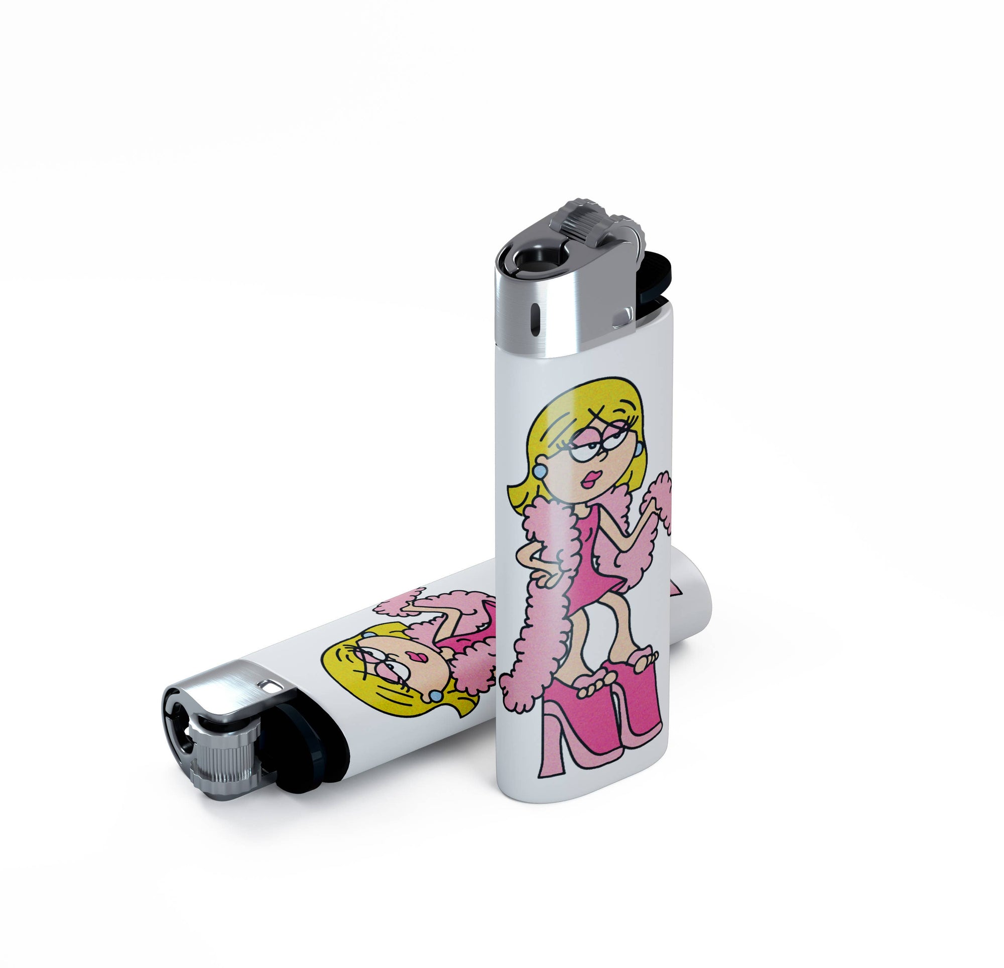 Lizzie Cartoon Pink Heels Lighter