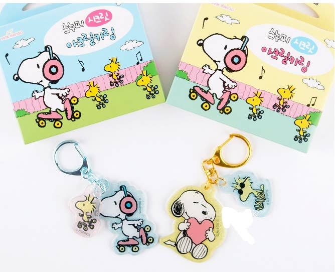 Snoopy Acrylic Keyring Blind Box
