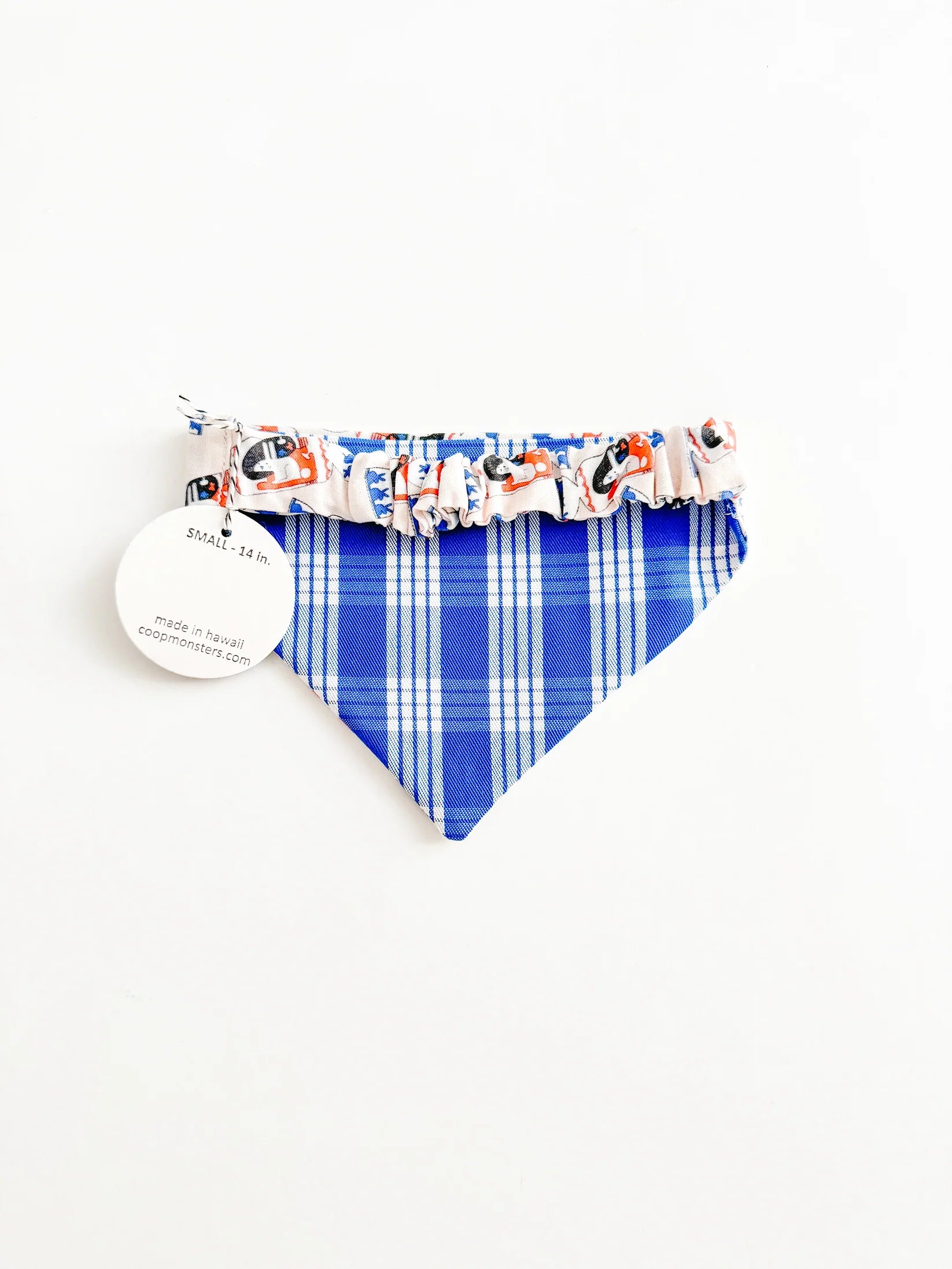 White Rabbit Dog Bandana