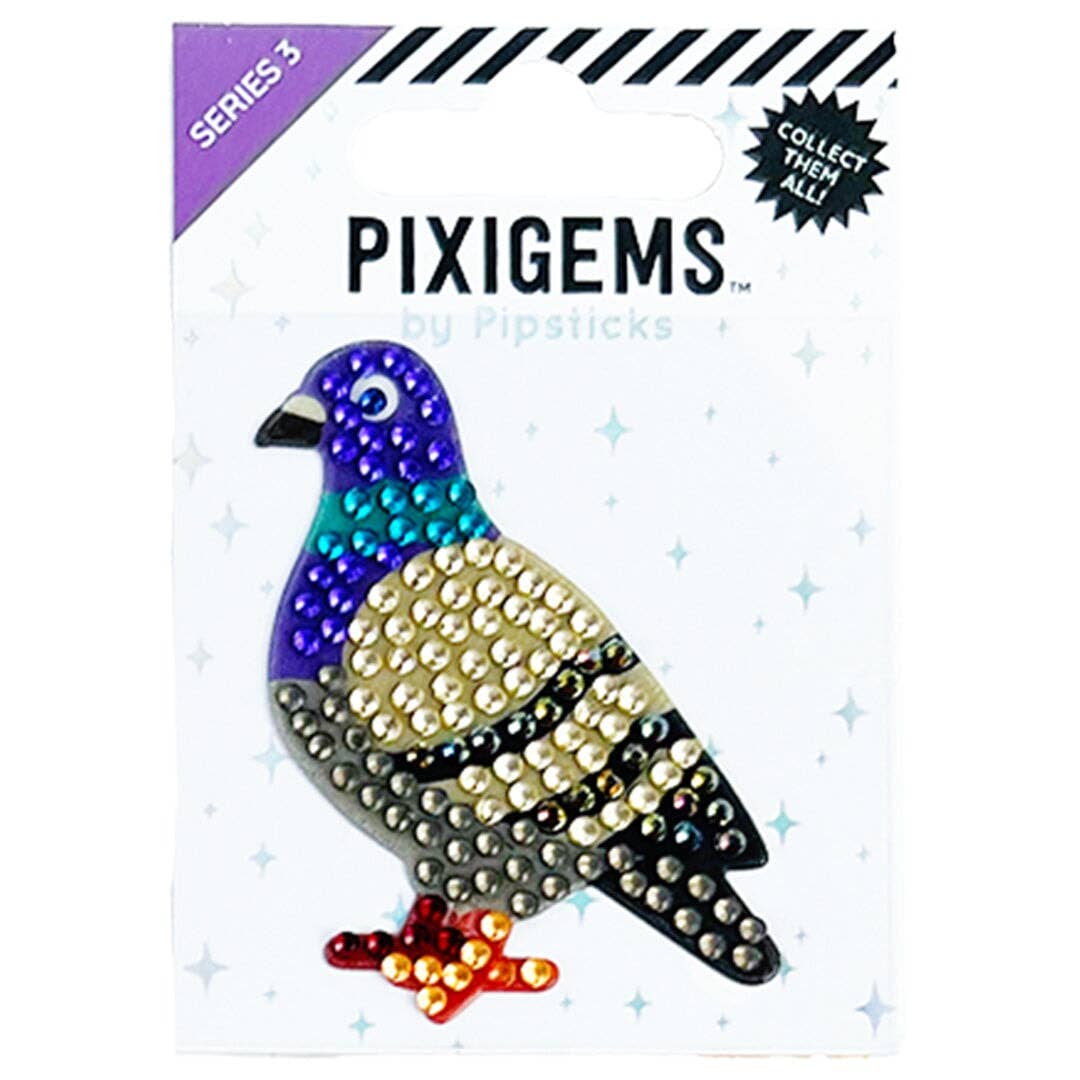 Presley Pigeon Pixiegem Keychain