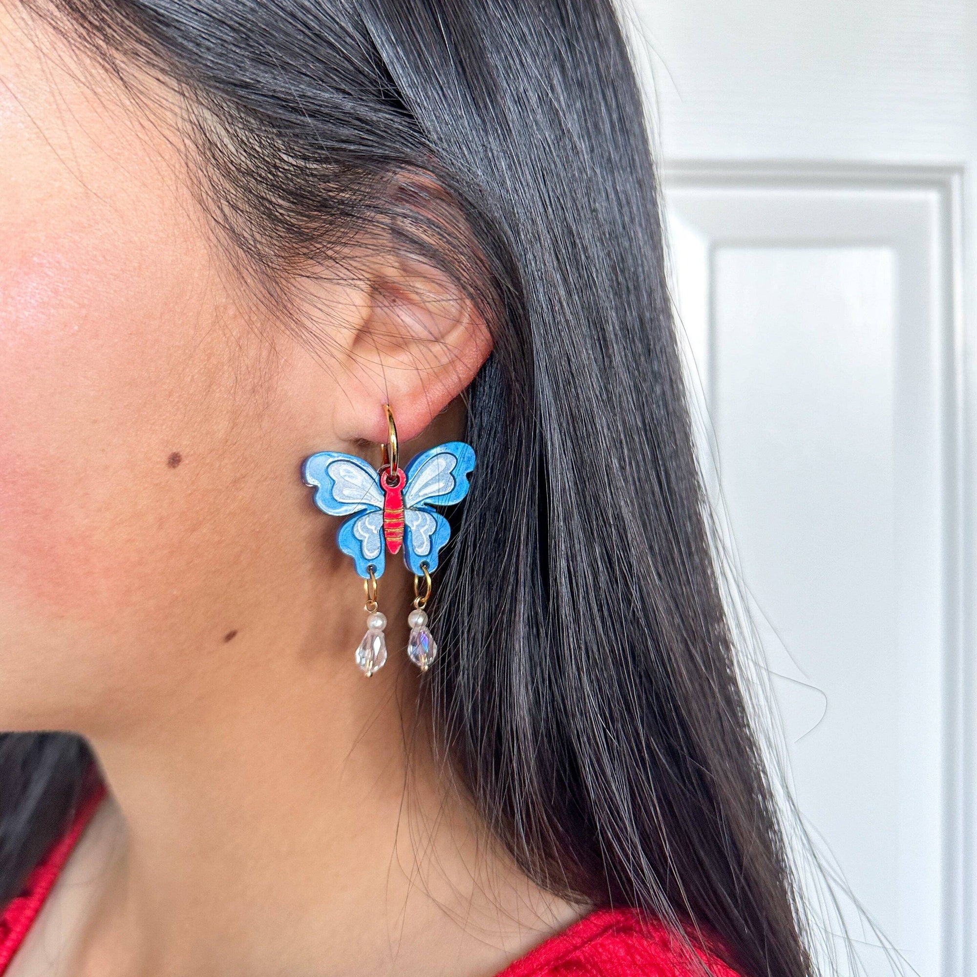 Oriental Butterfly Earrings