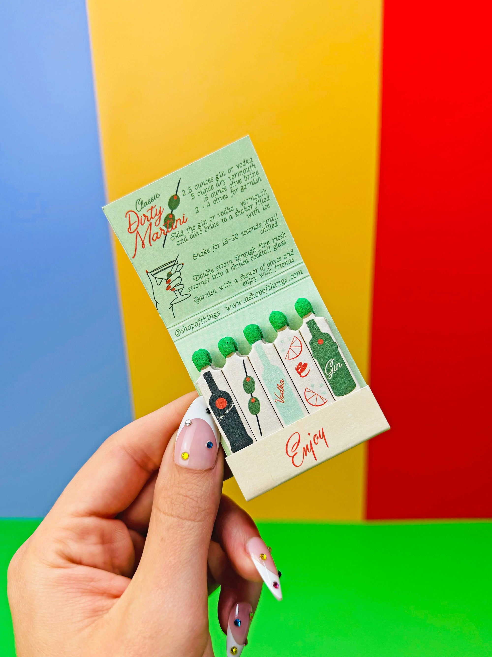 Martini Matchbook