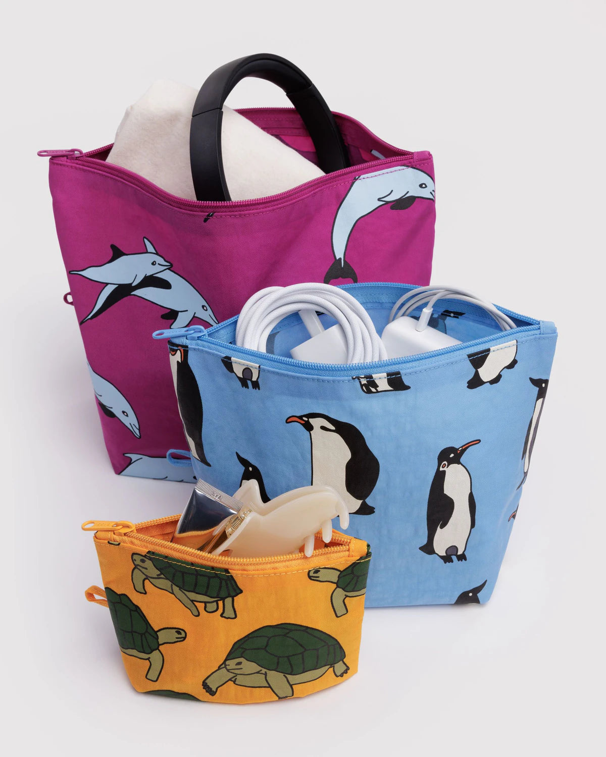 Go Pouch Set, Vacation Animals