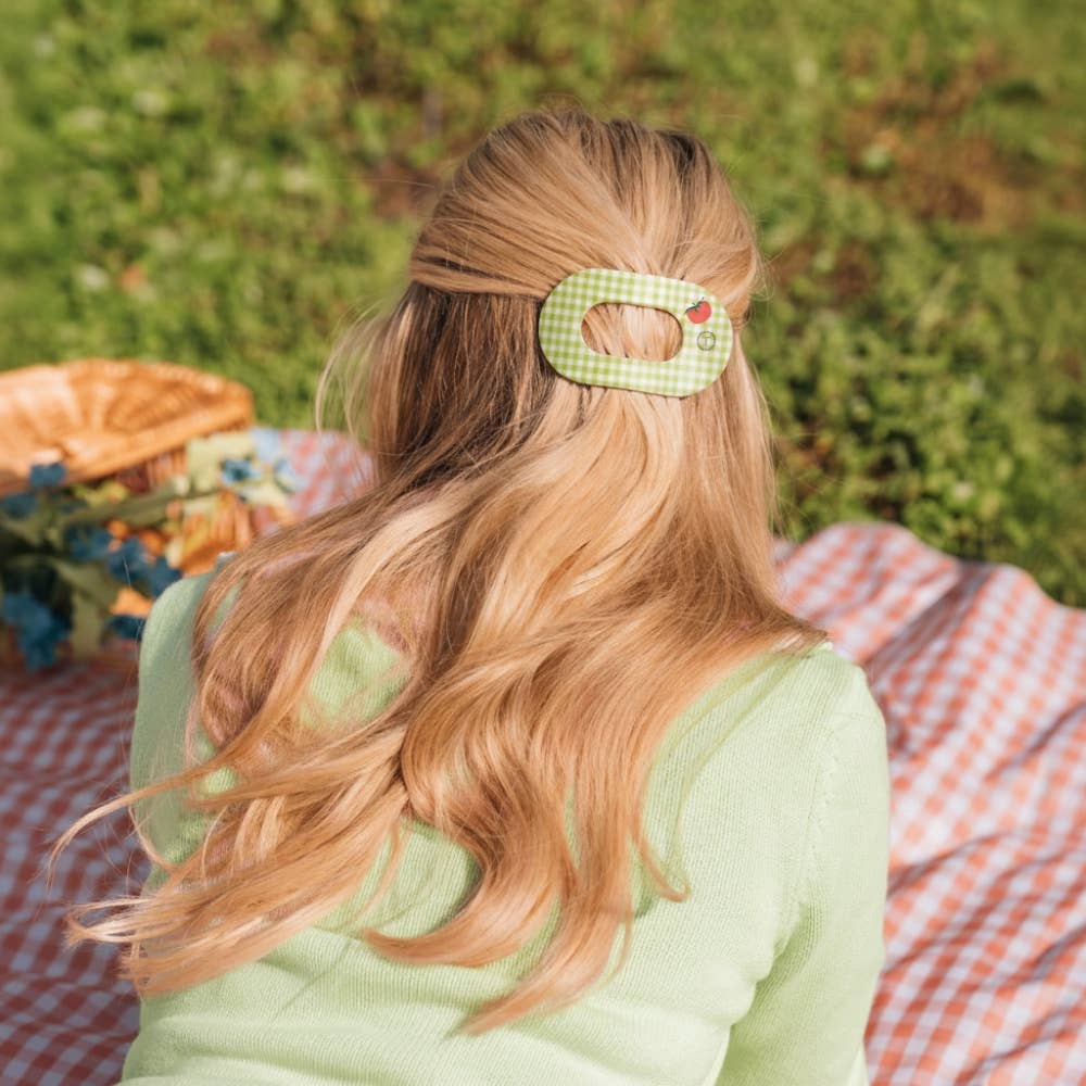 Locally Grown, Medium, Flat Round Hair Clip