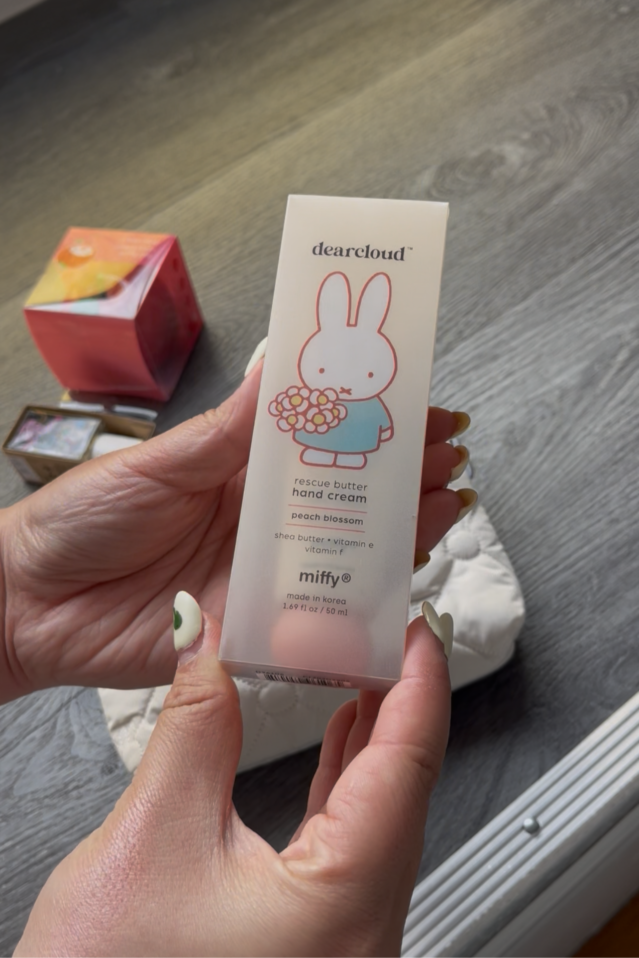 Miffy Hand Cream, Peach Blossom