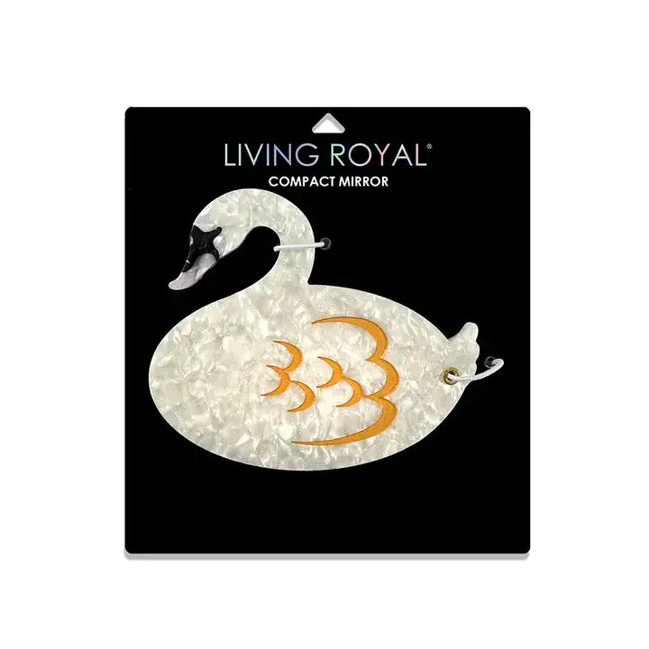 Folding Compact Mirror, Mallard Duck