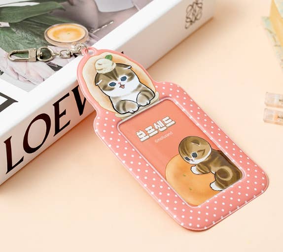 Mofusand Photo Card Multi Keyring, Bread