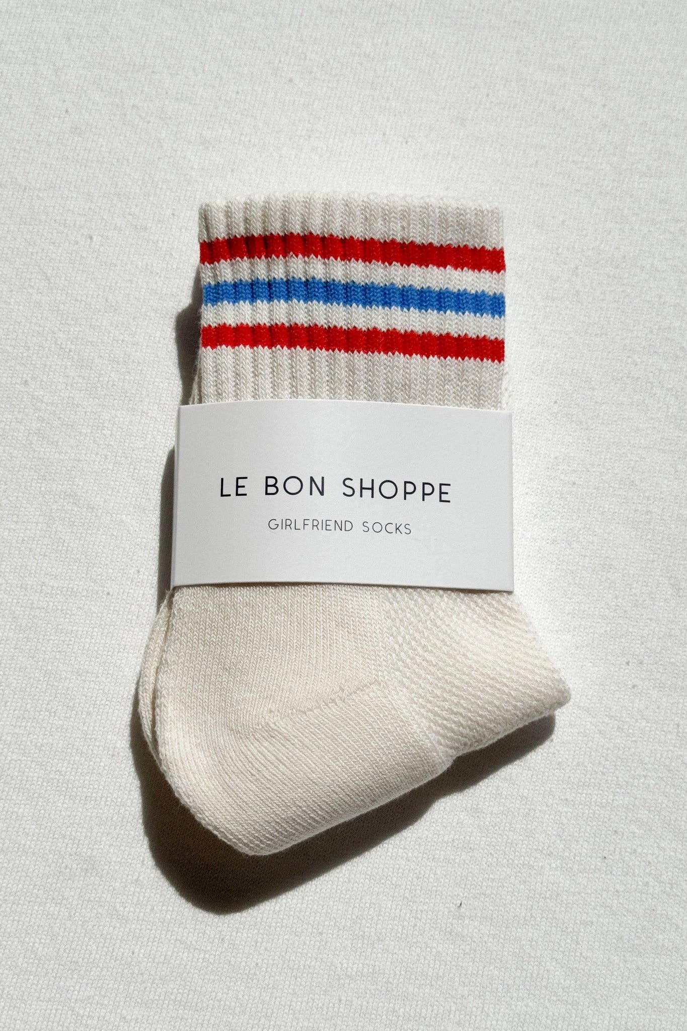 Girlfriend Socks, Bright Grey