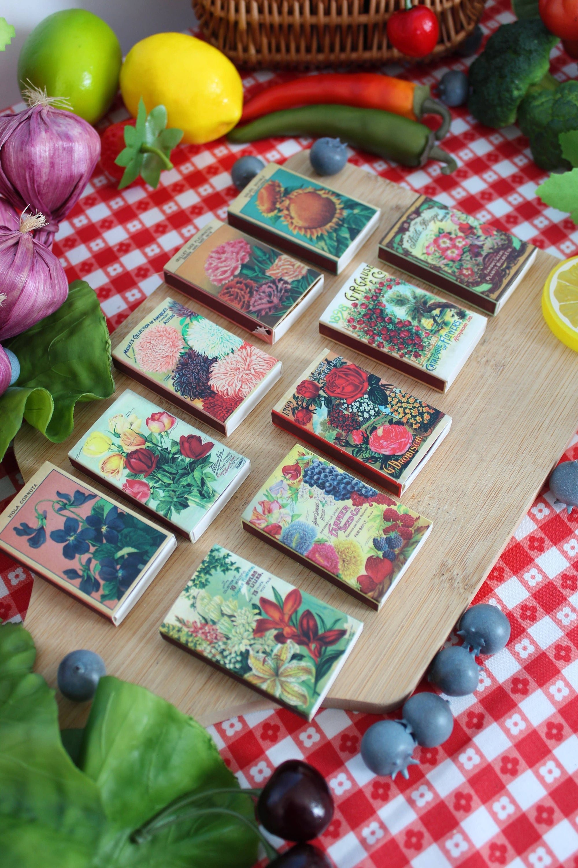 Flower Seed Match Set