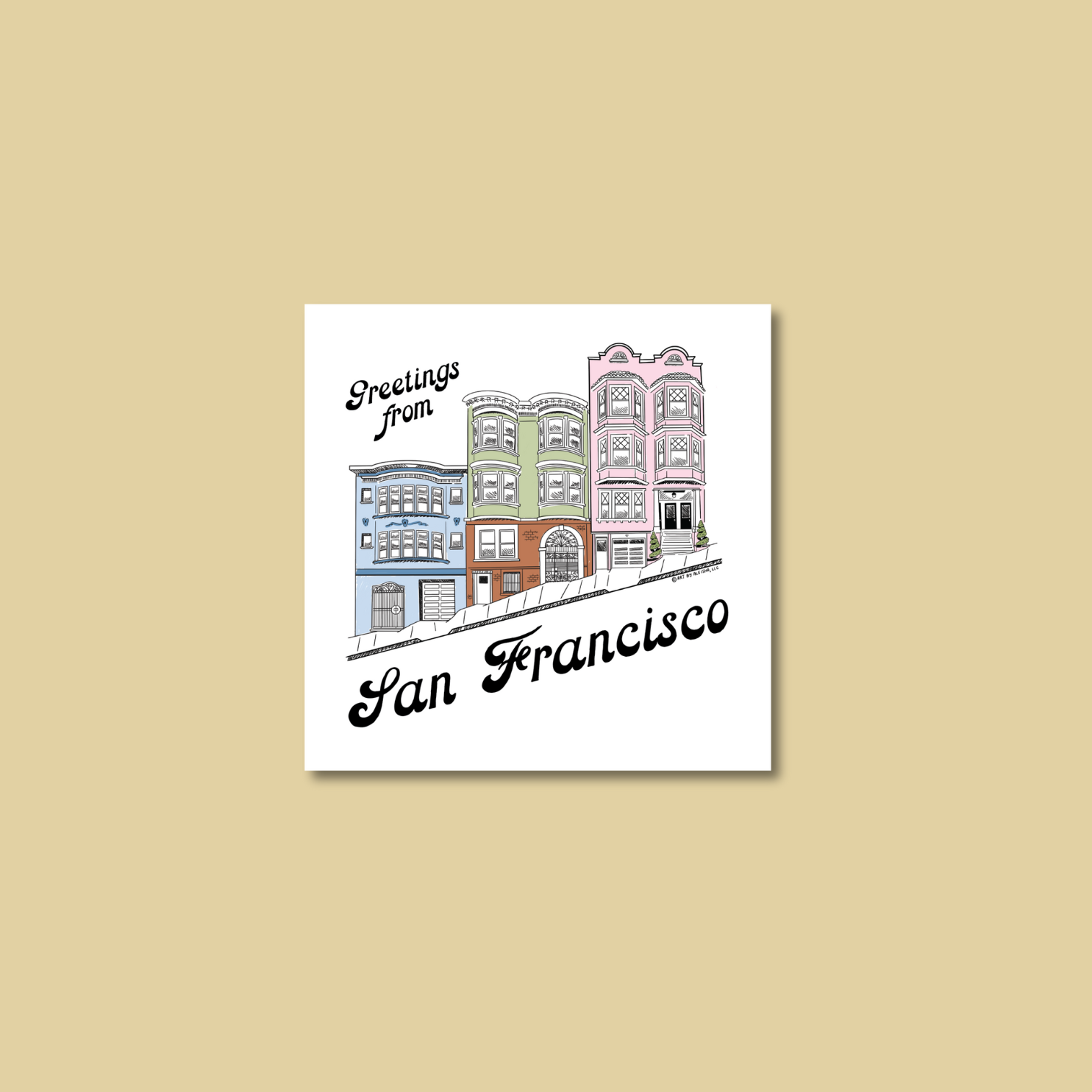 Home Sweet San Francisco Magnet