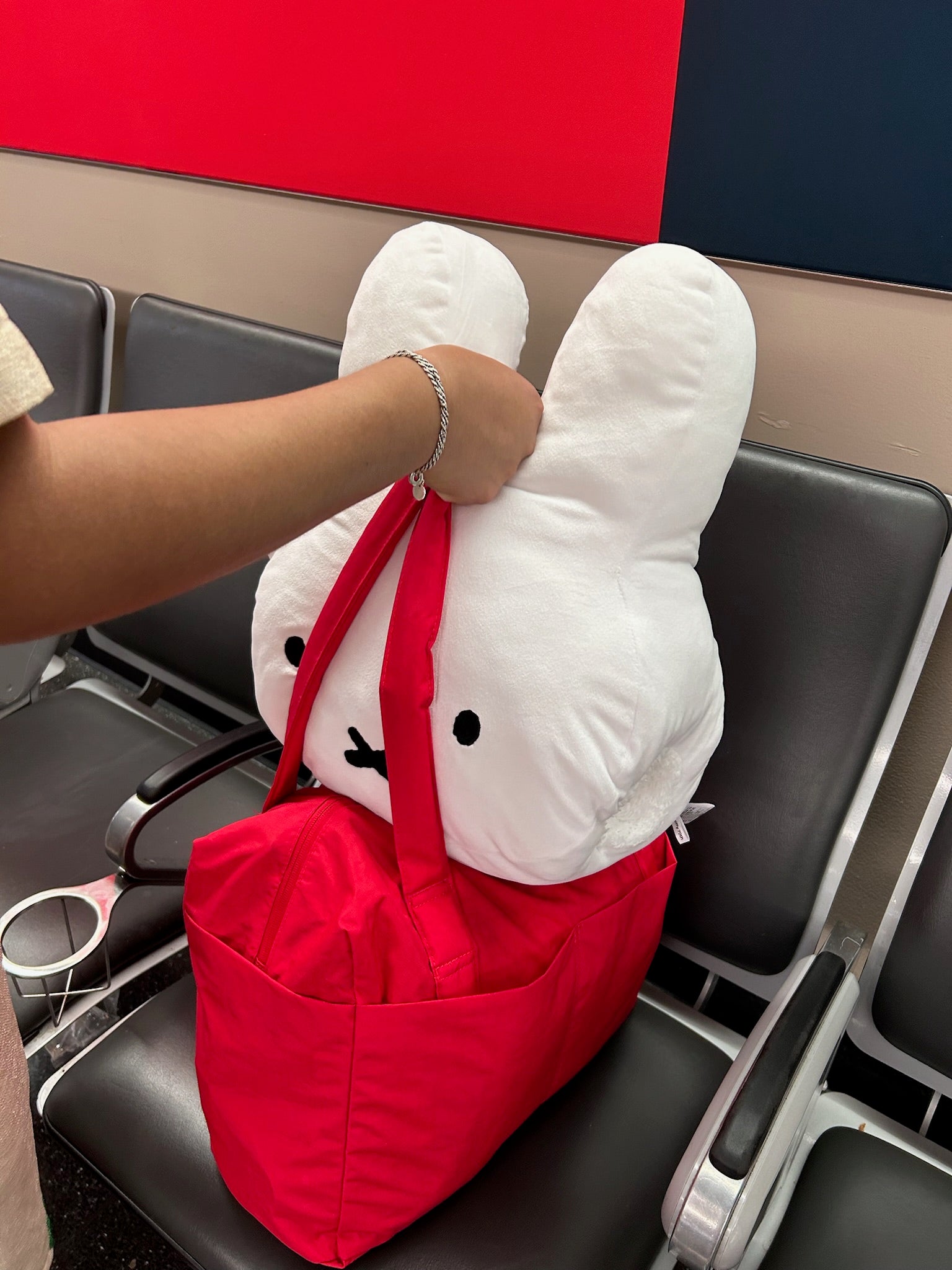 Miffy Travel Pillow, Classic