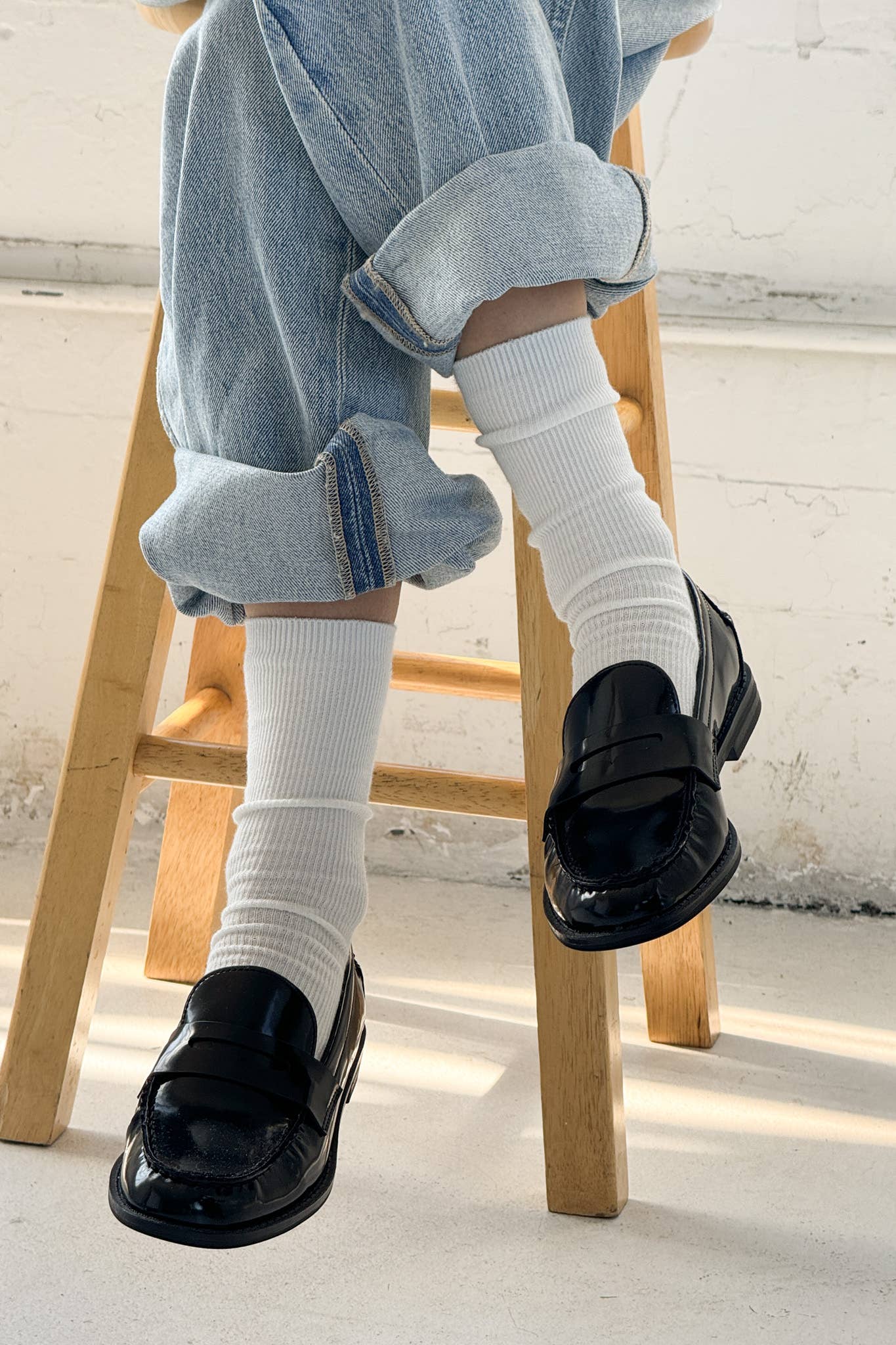 Trouser Socks, Classic White