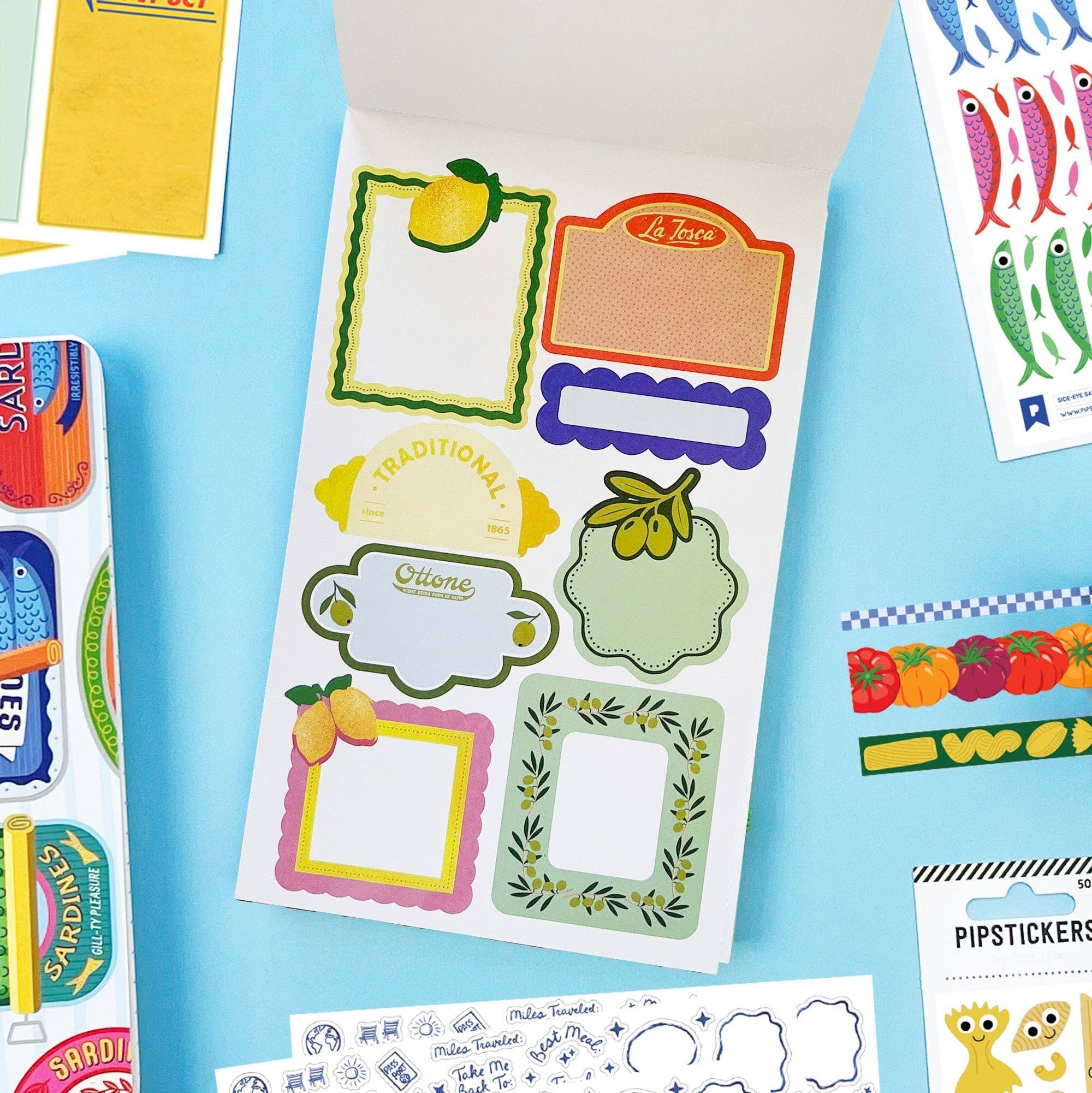La Dolce Vita Junk Journal Sticker Book