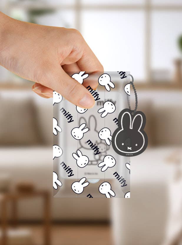 Miffy Mini Clear Mini Pouch with Charm