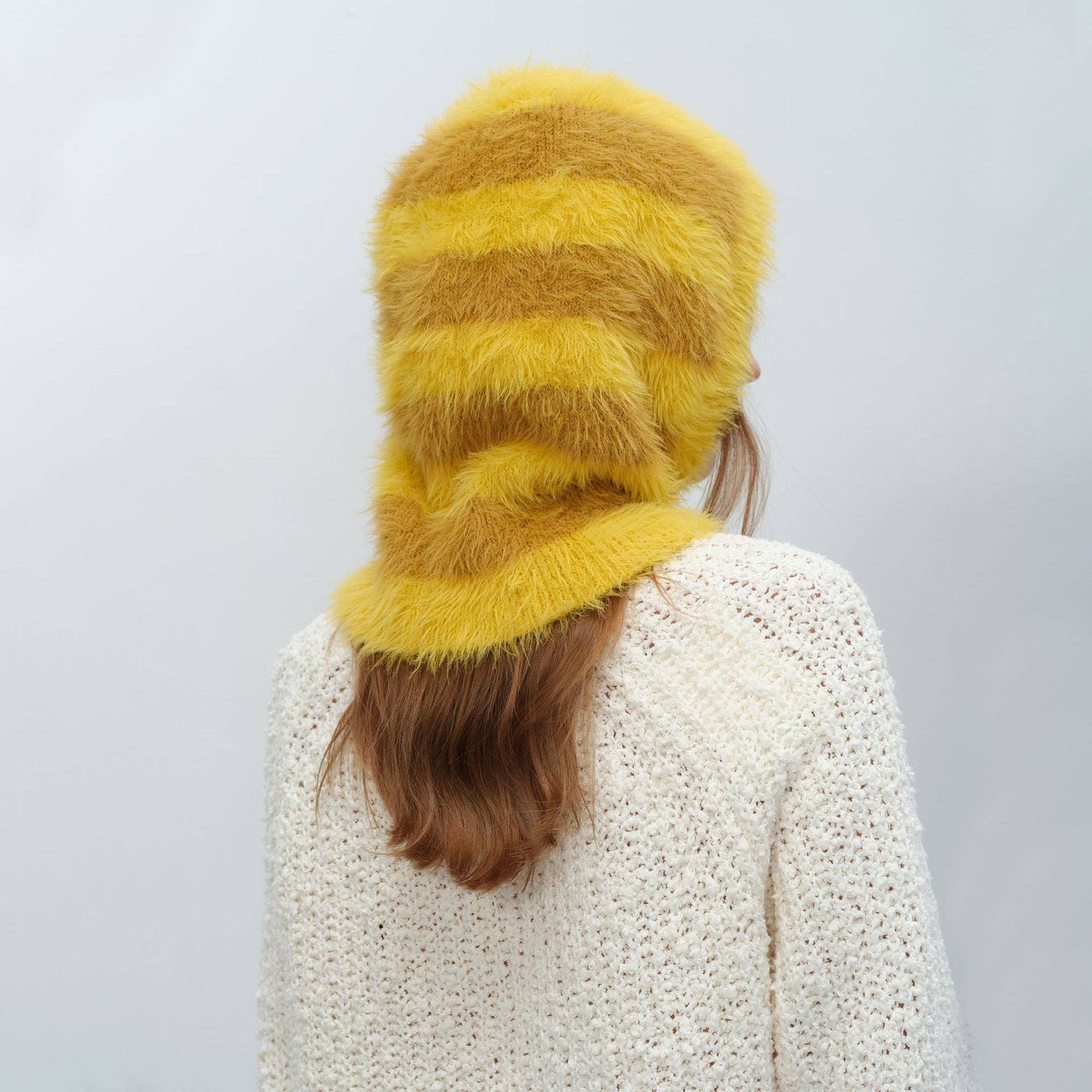 Striped Balaclava, Light Purple