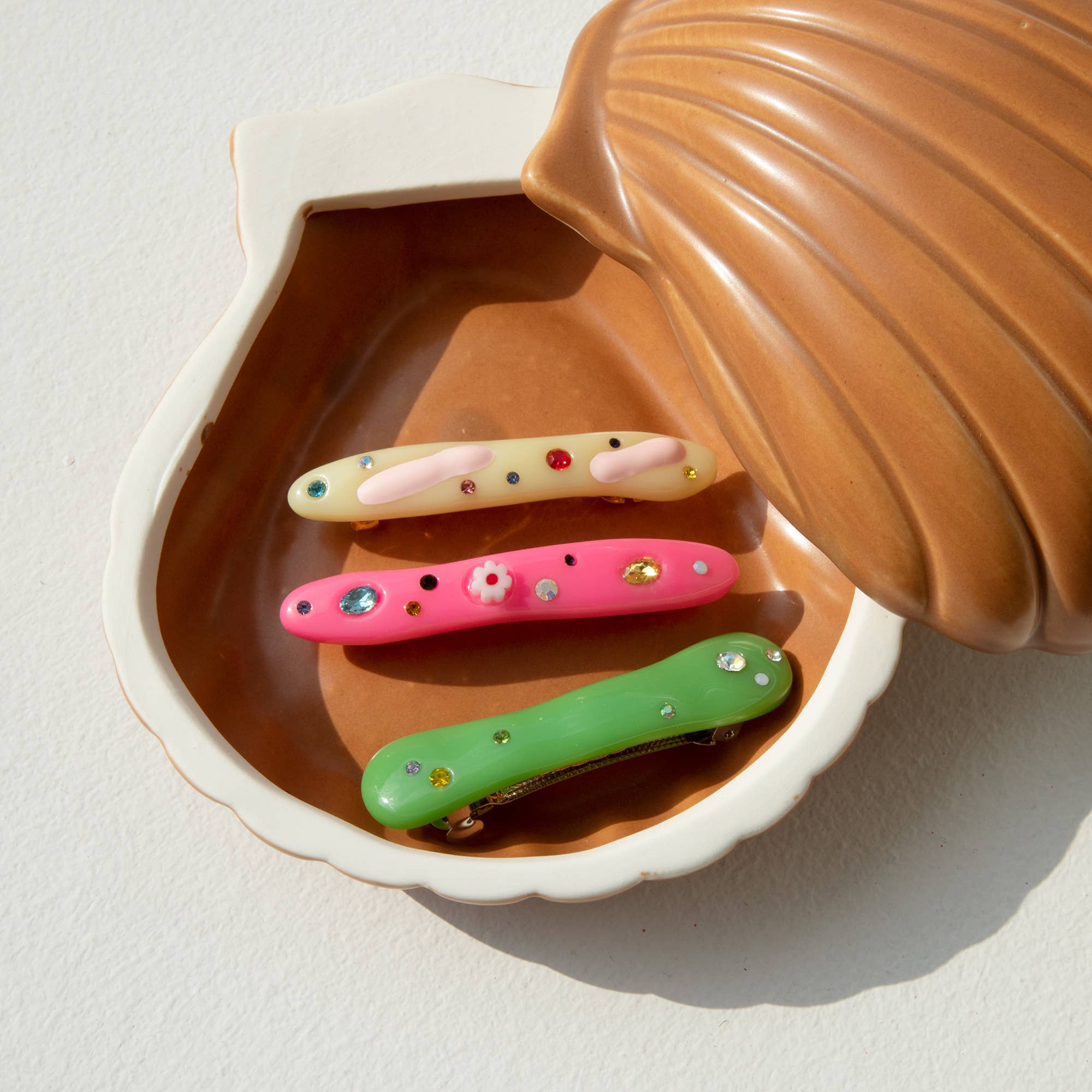 Multicolor Clips, Set of 3