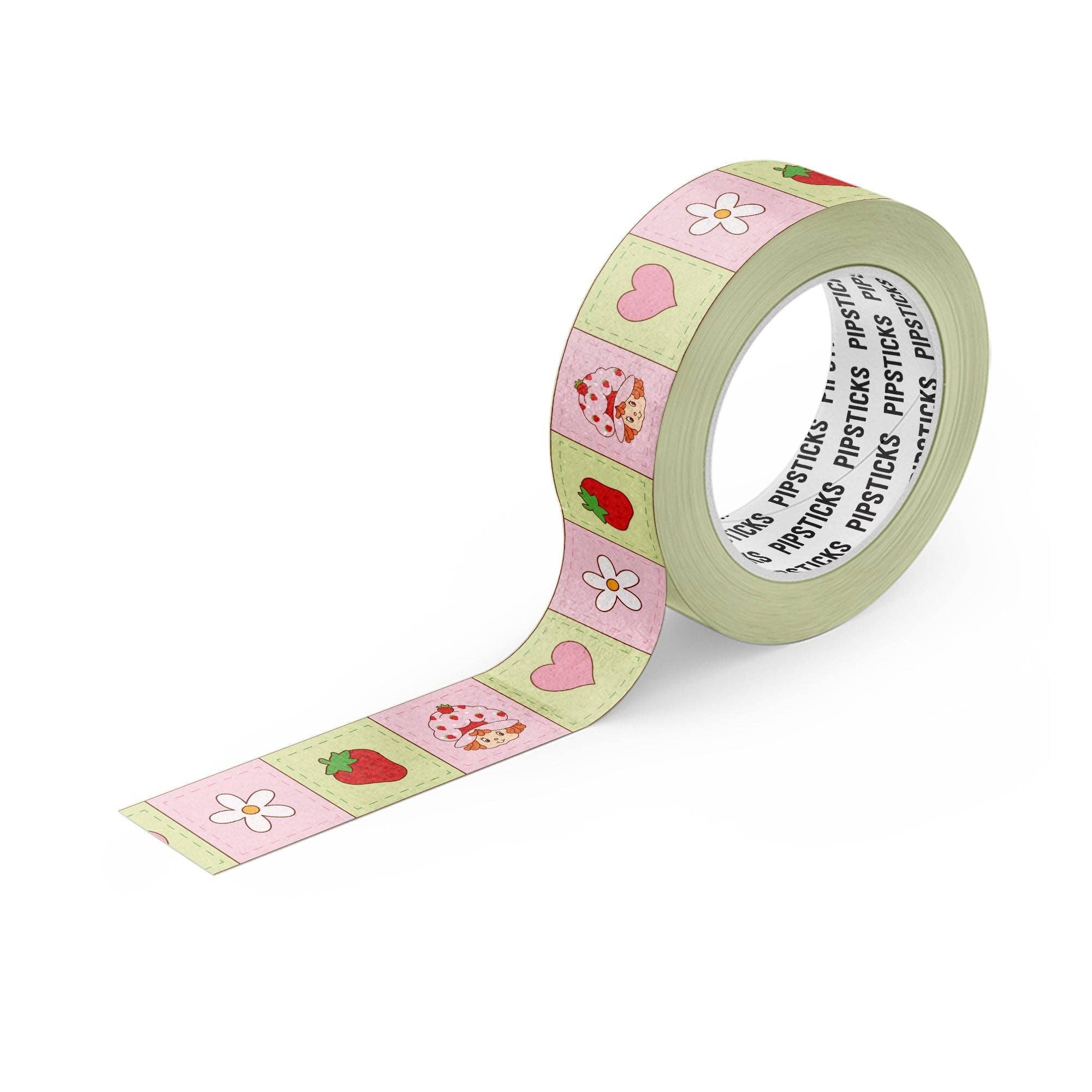 Strawberry Shortcake Quaint Quilt Washi Tape