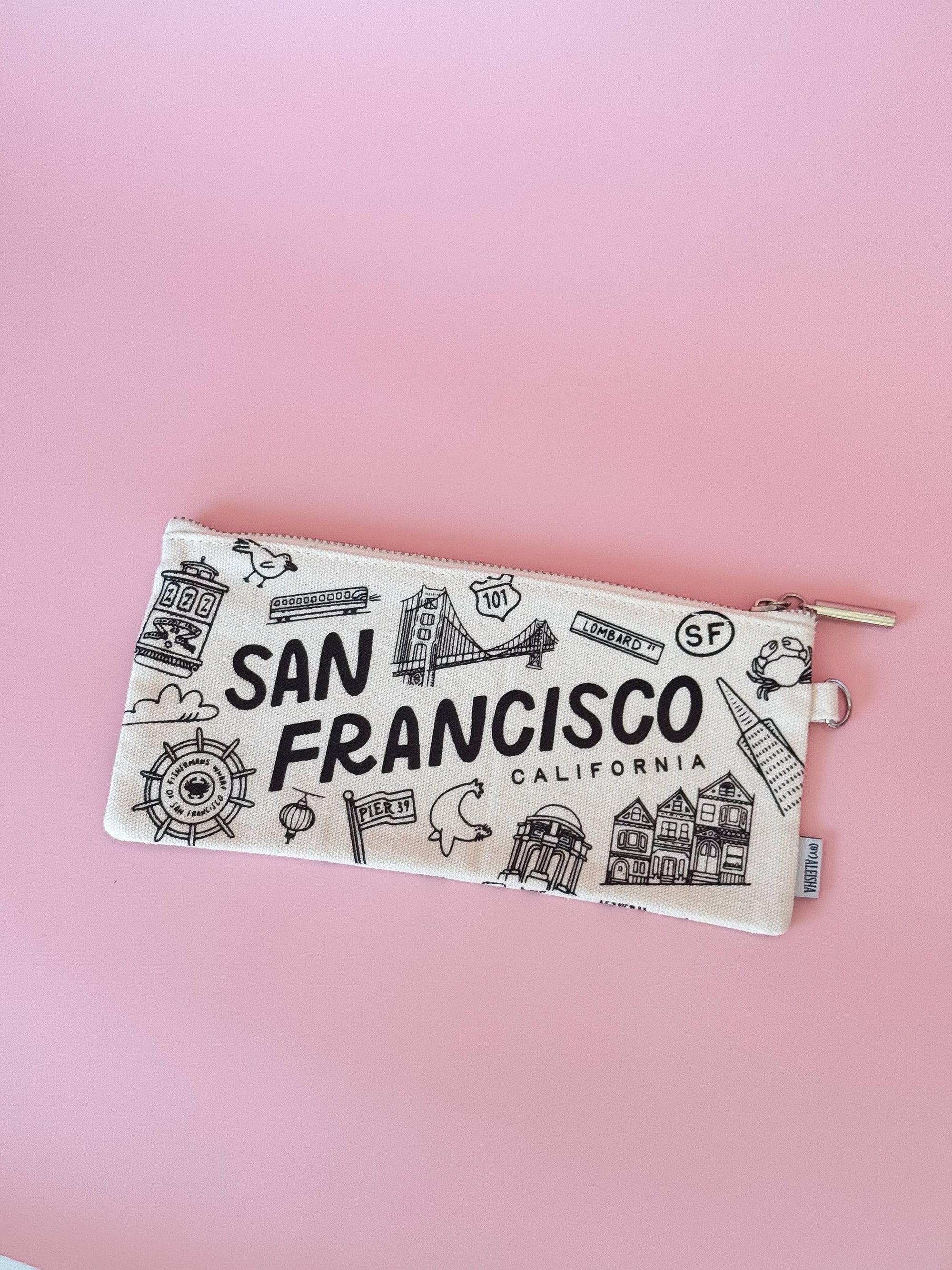 San Francisco Icons Pencil Pouch