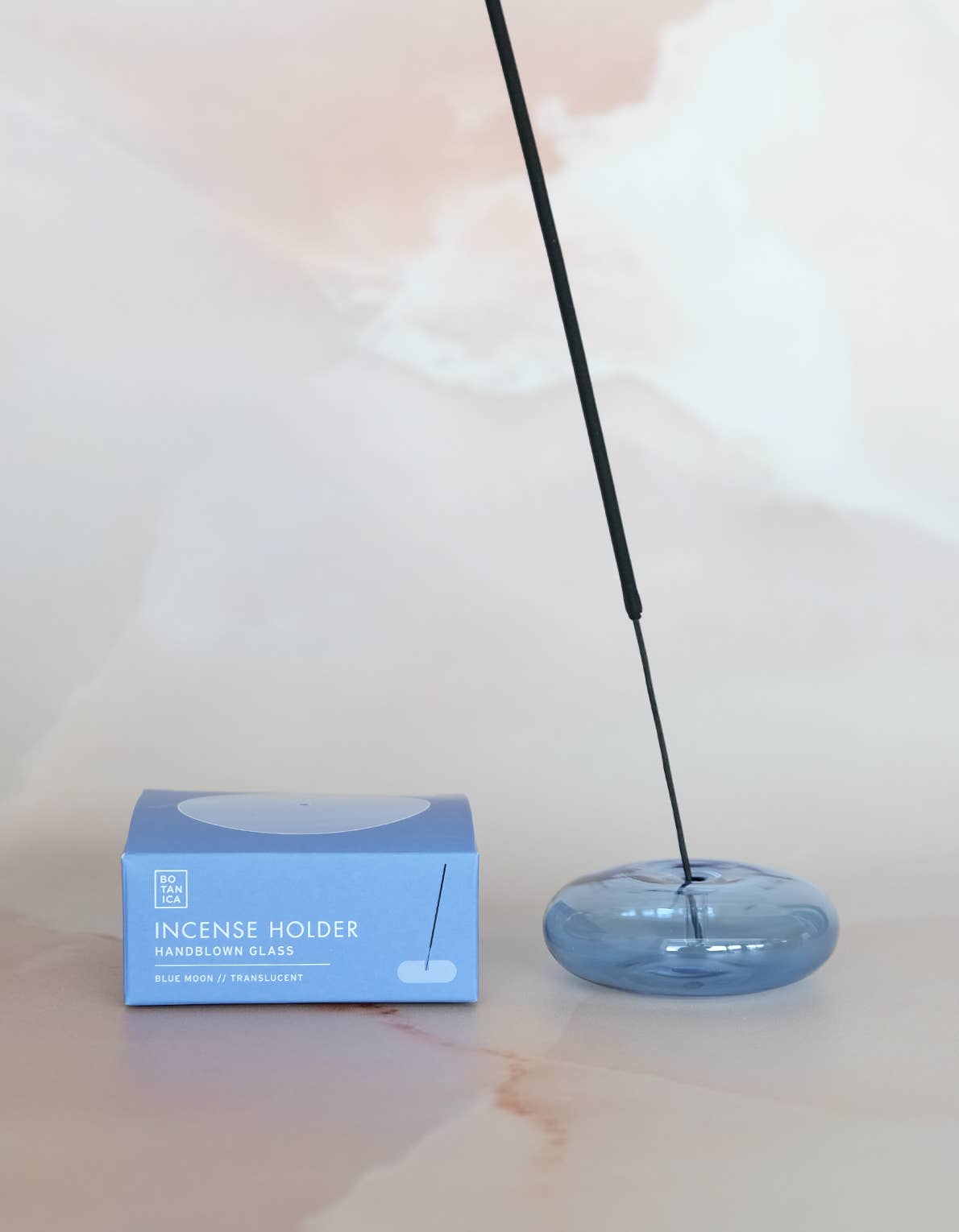 Bubble Incense Holder, Blue Moon