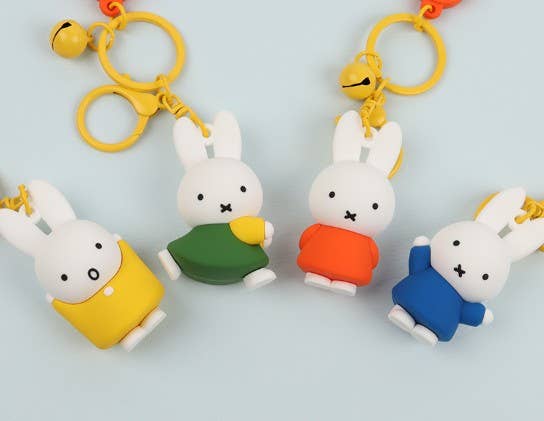 Miffy Color Carabiner Deco Keychain