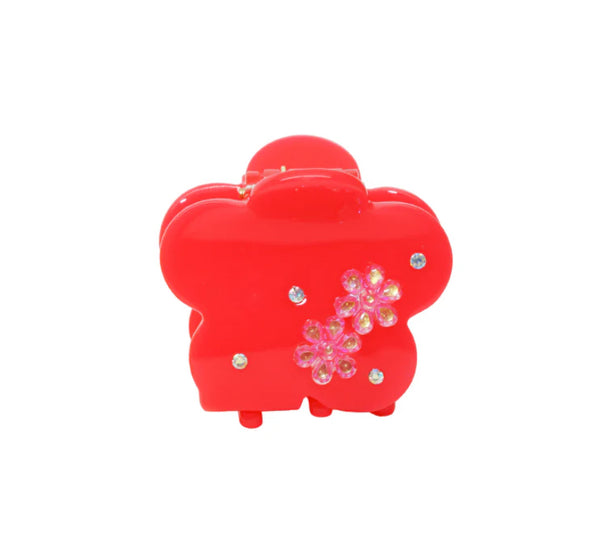 Sangria Bloom Midi Blossom Clip