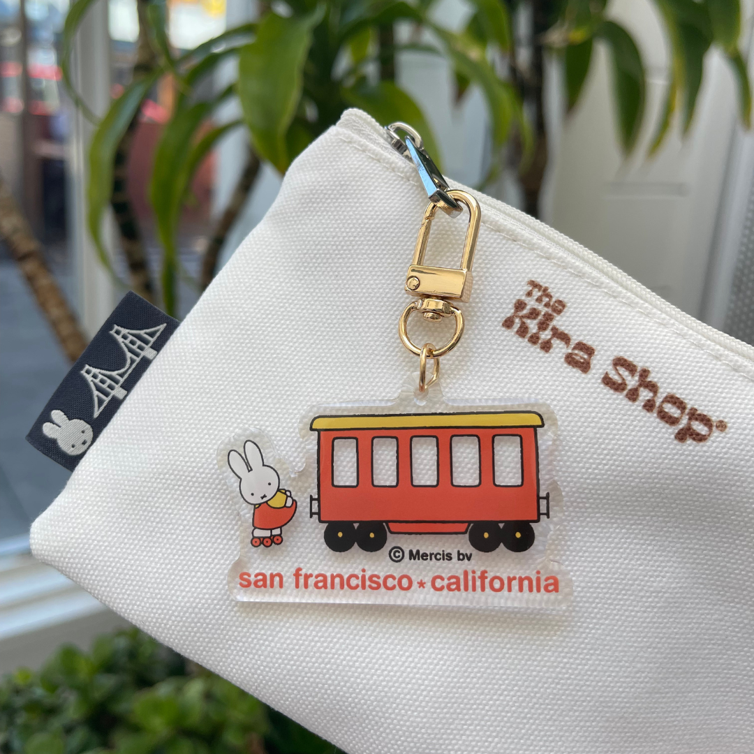 Miffy SF Trolley Keychain