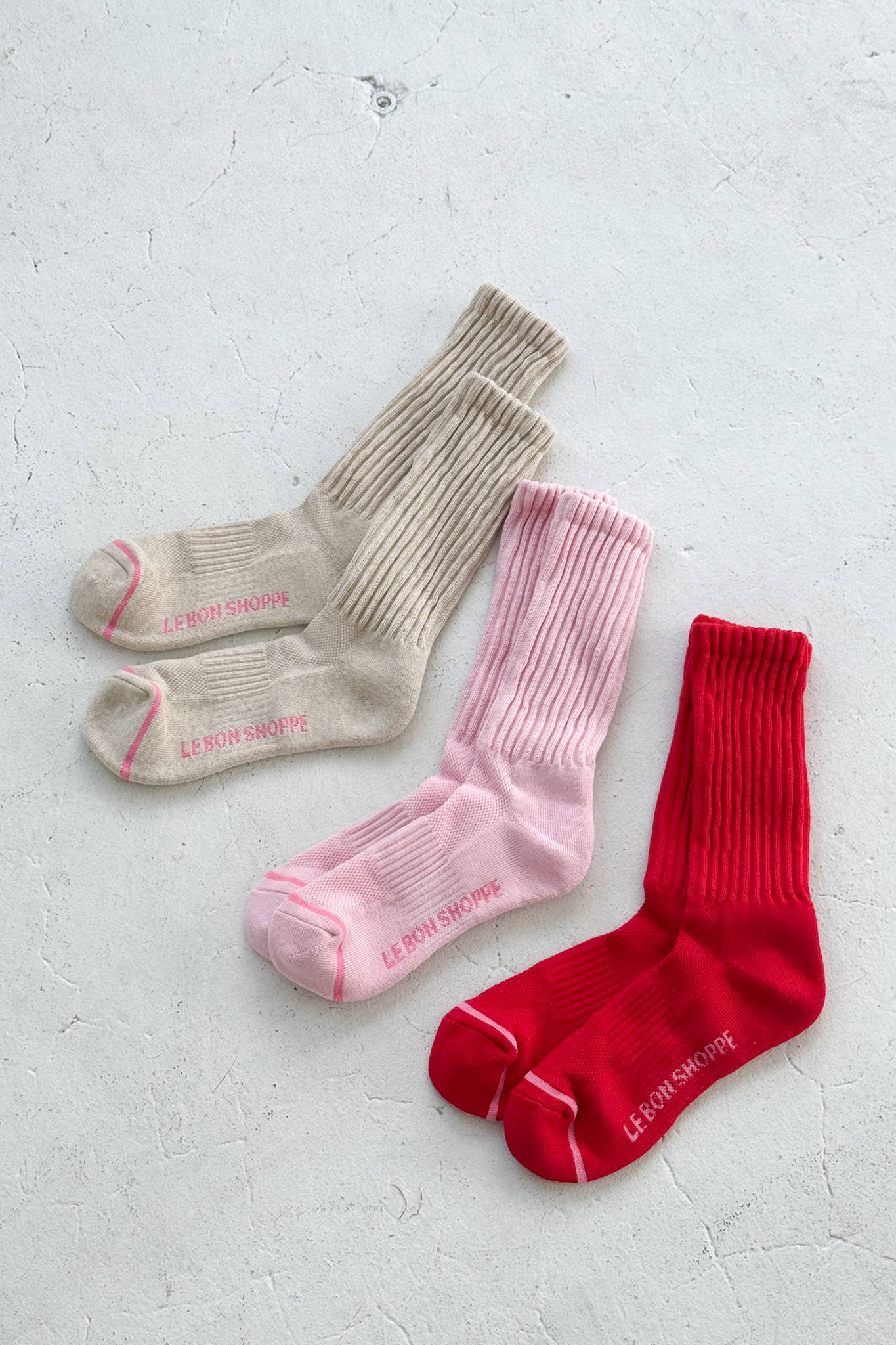 Ballet Socks, Strawberry