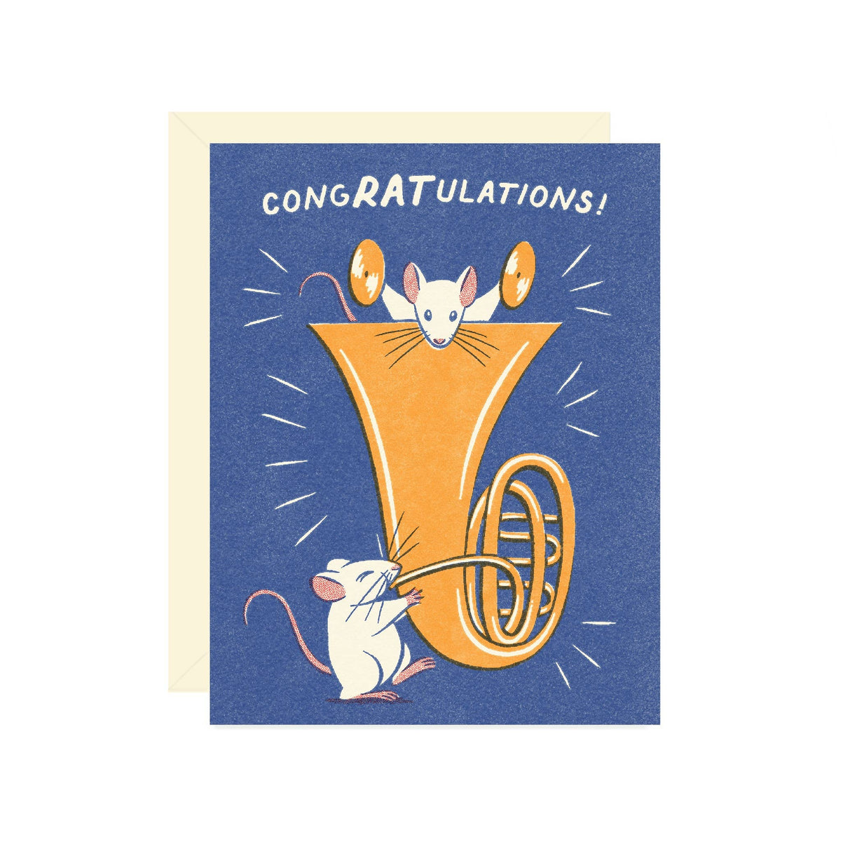 Horn CongRATulations Card
