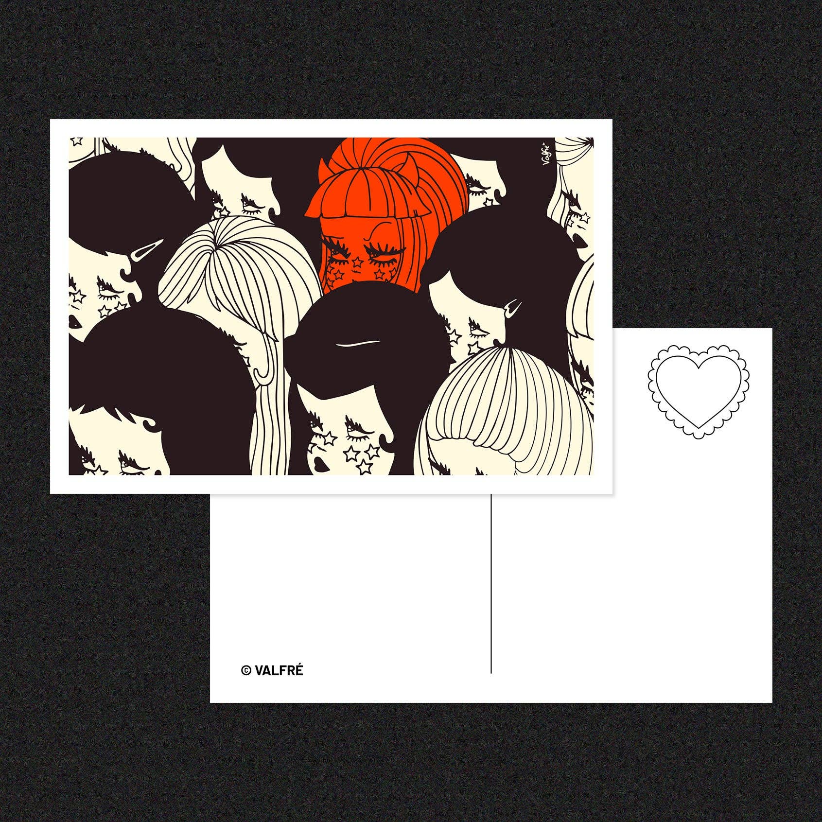 Valfre Postcards, Set of 12