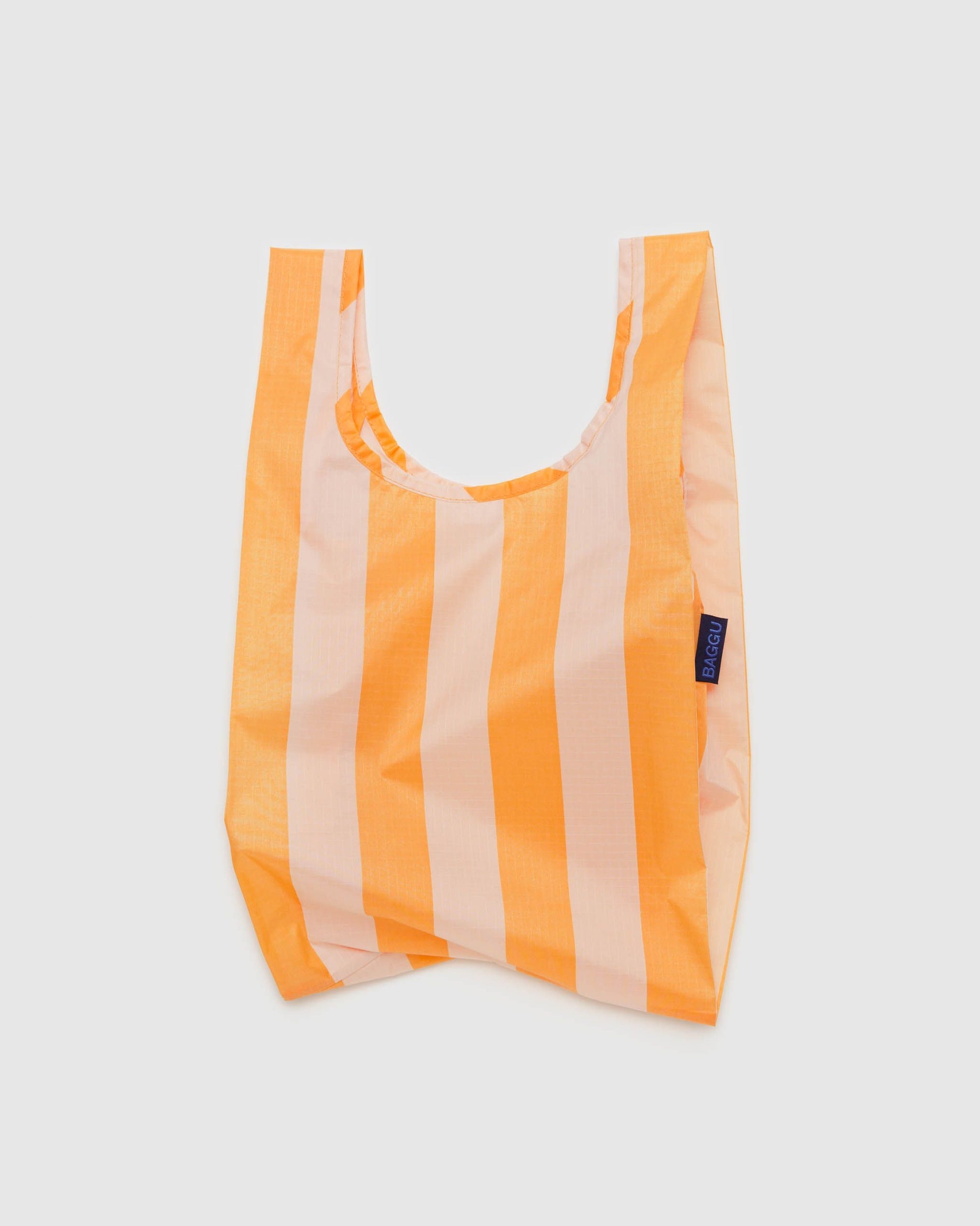 Baby Baggu, Tangerine Wide Stripe