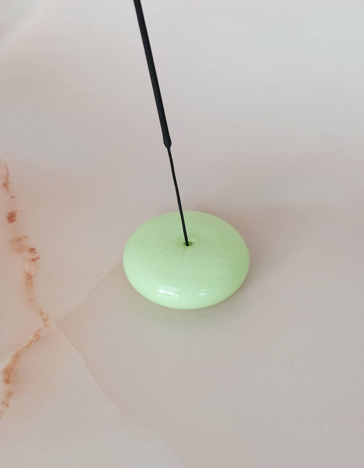 Bubble Incense Holder, Goldenrod Translucent