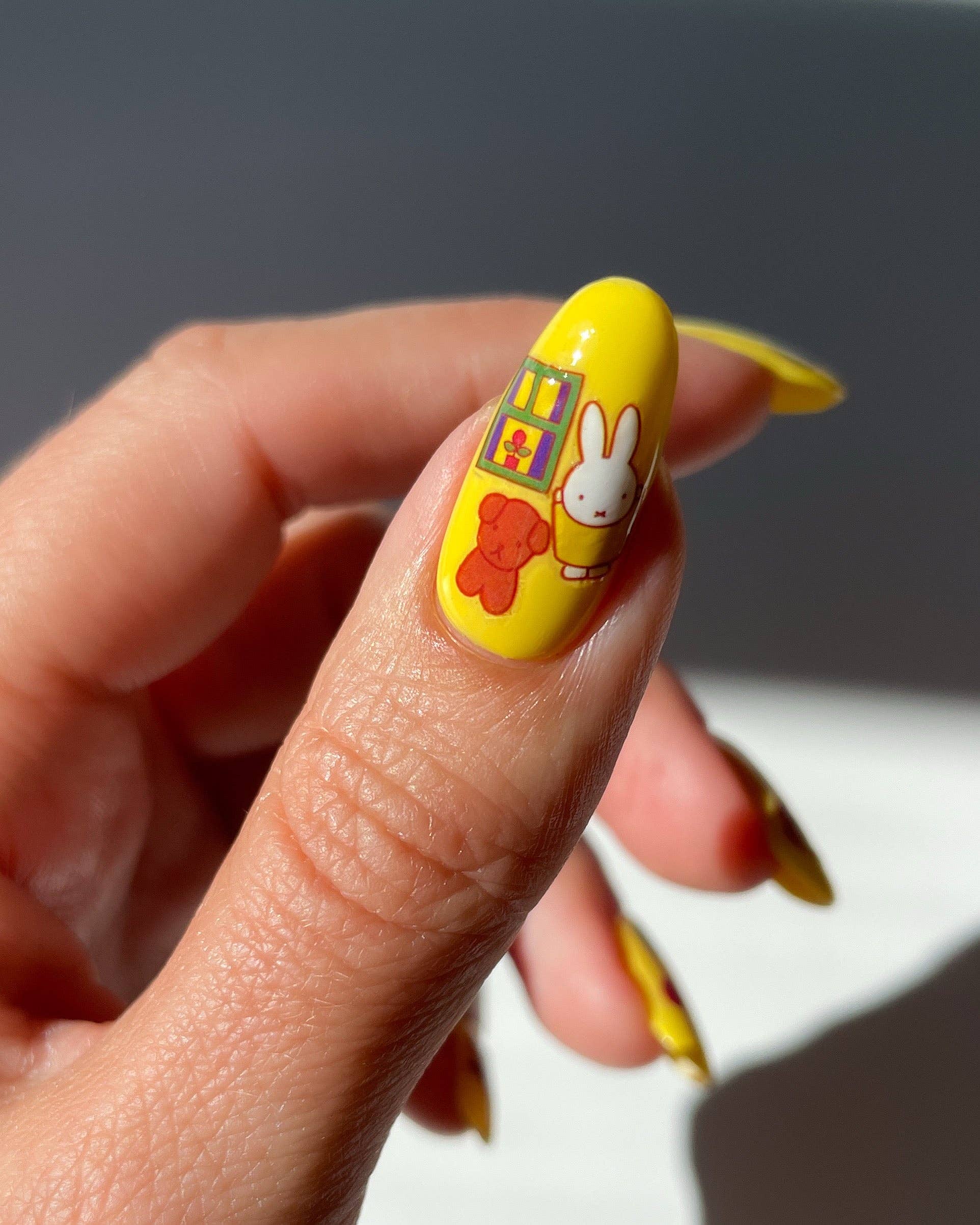 Nail Art Sticker, Miffy At Home